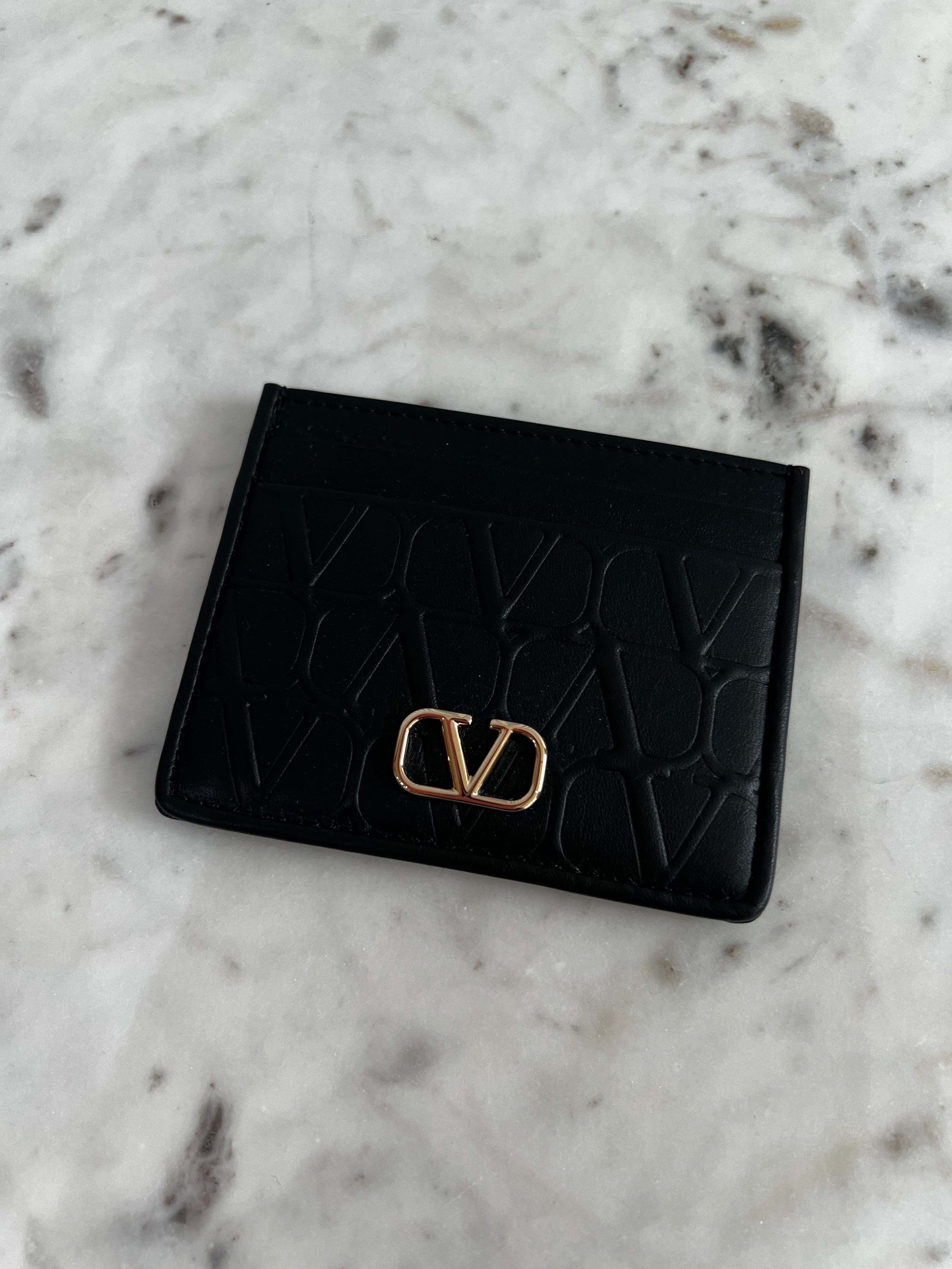 VLogo Embossed Card Holder
