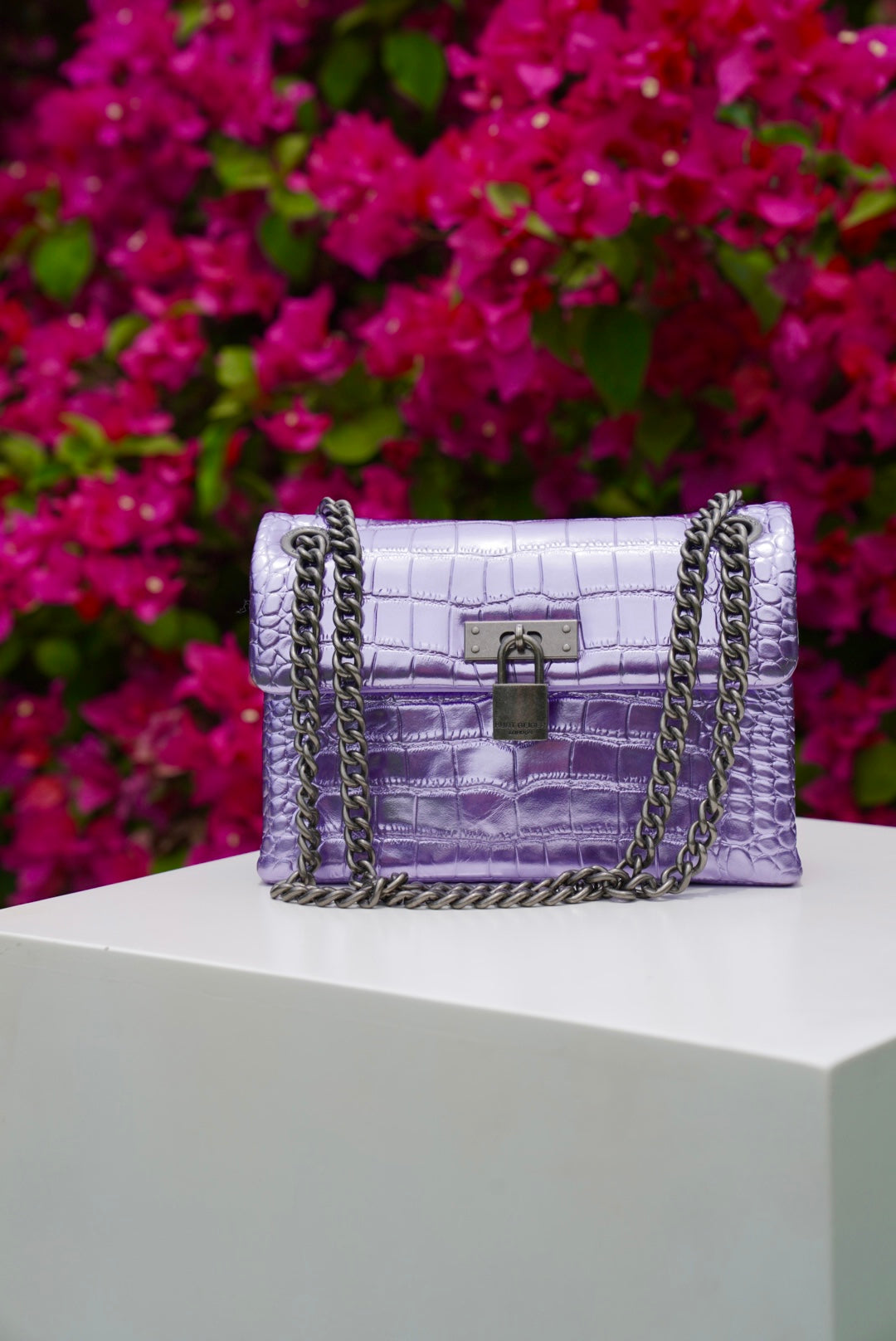 Small Brixton Metallic Bag