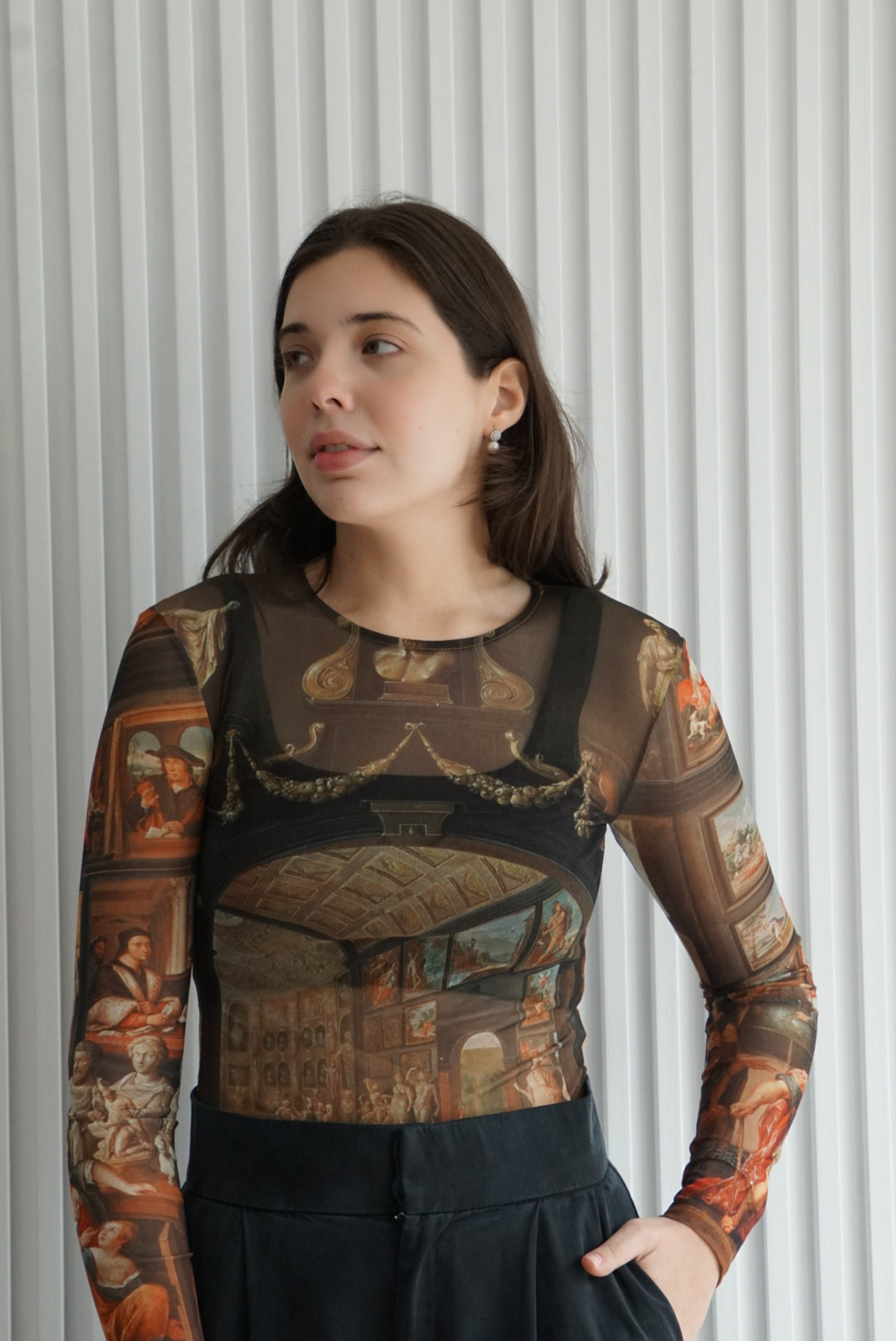 The Studio of Apelles Sheer Bodysuit