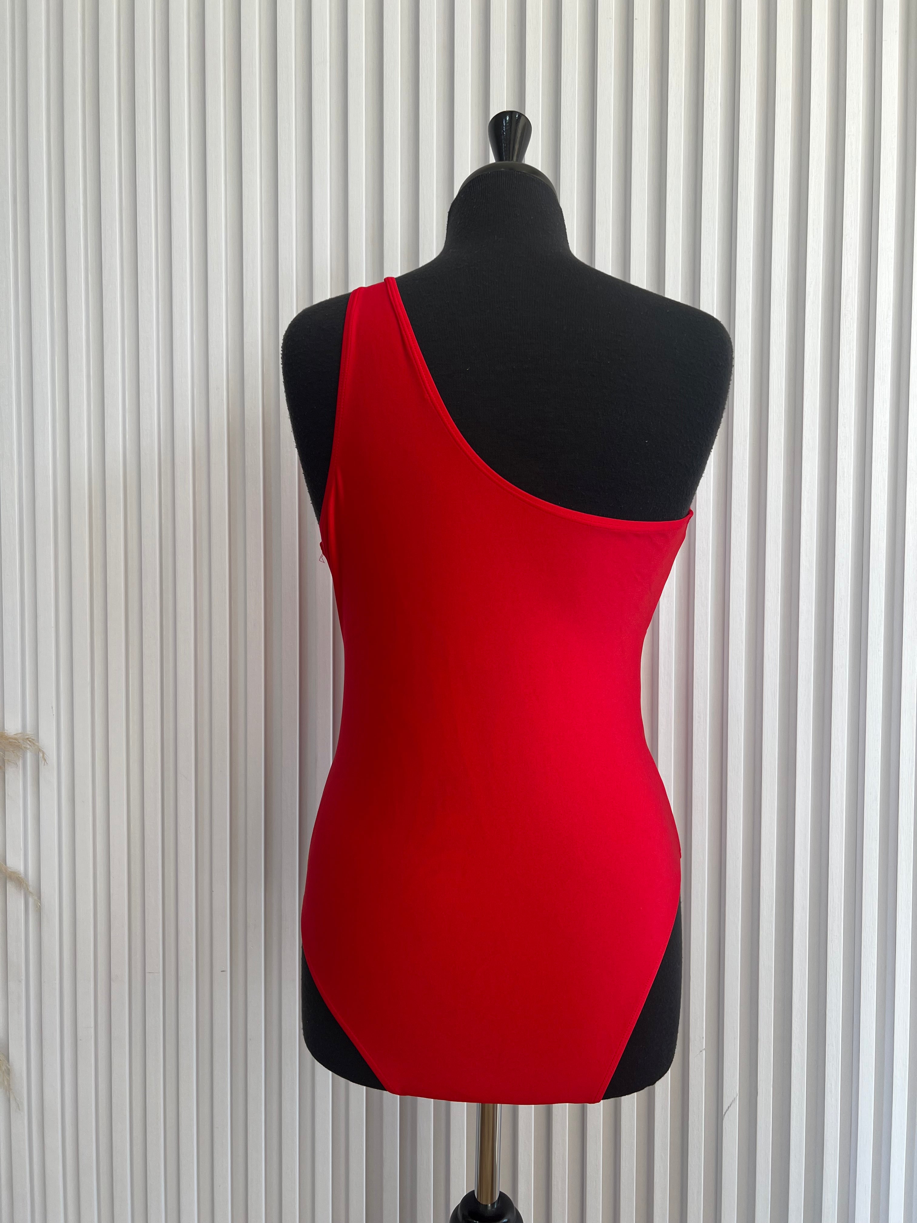 One Piece Knotted Swimsuit (L)