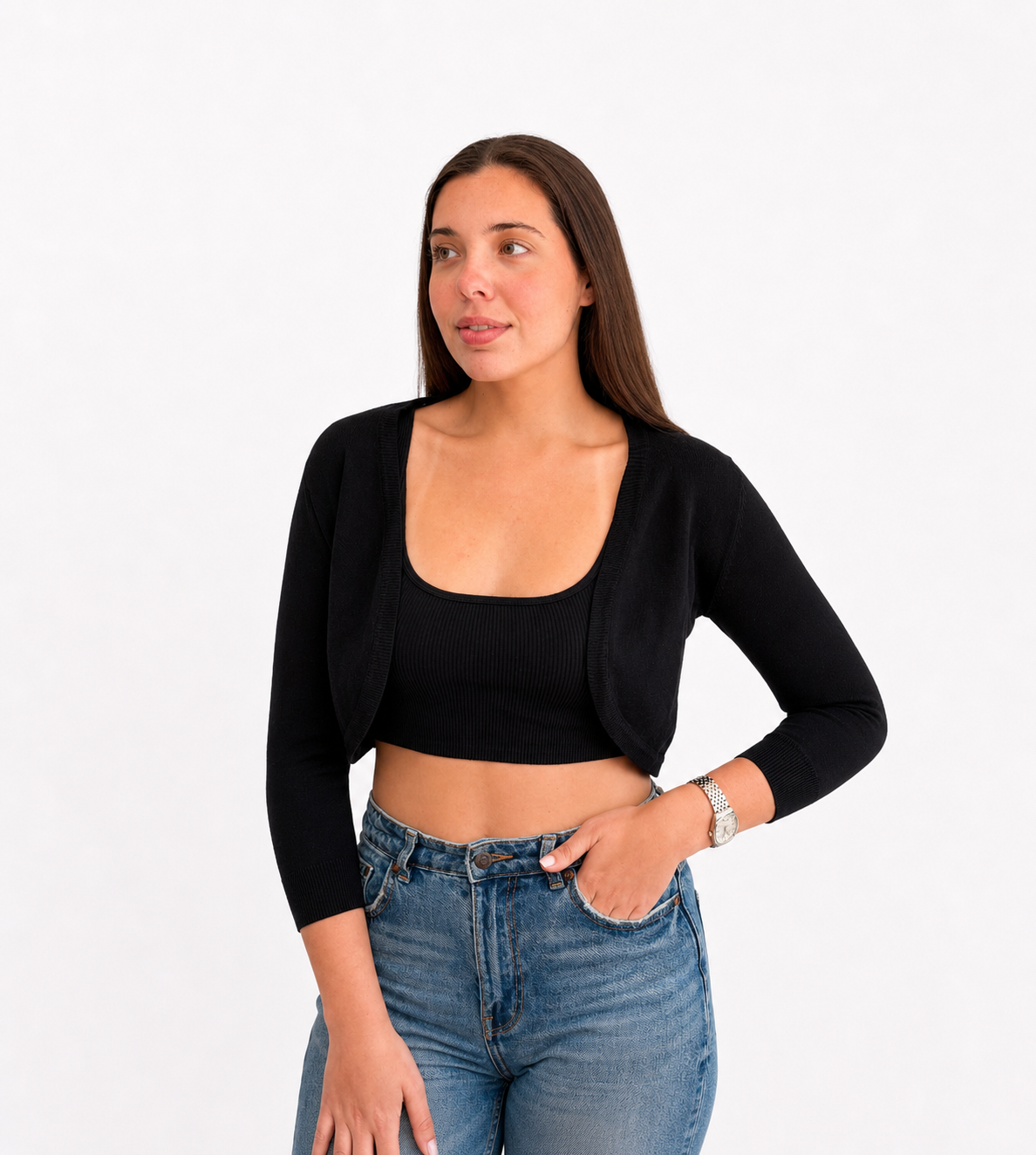 Crop Top Cardigan