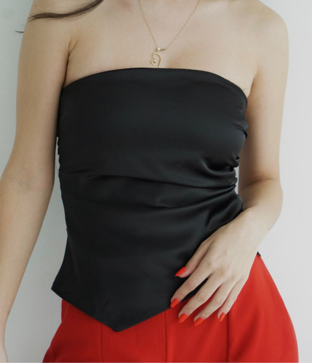 Strapless Top