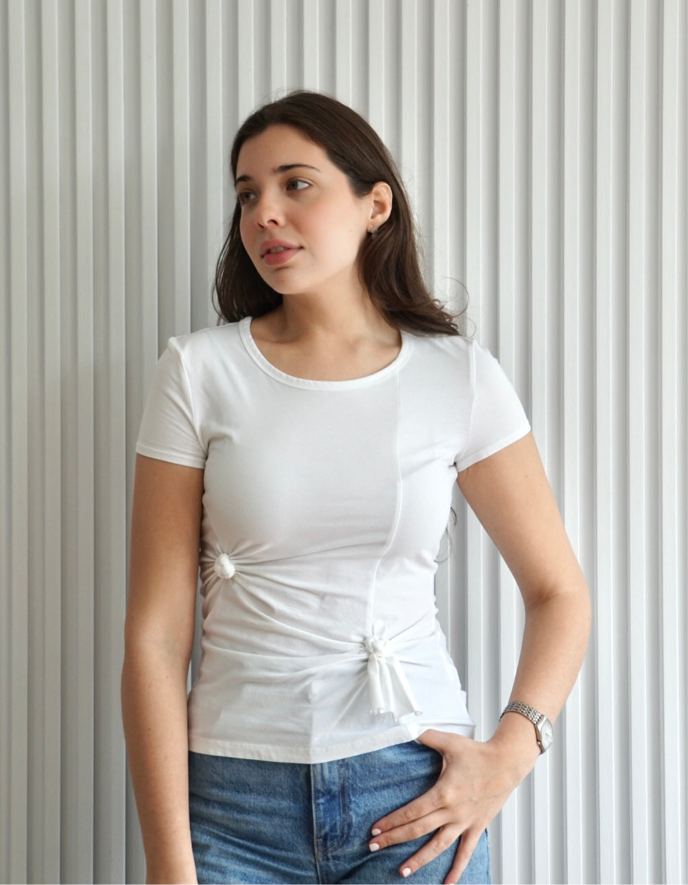 Knot Baby Tee