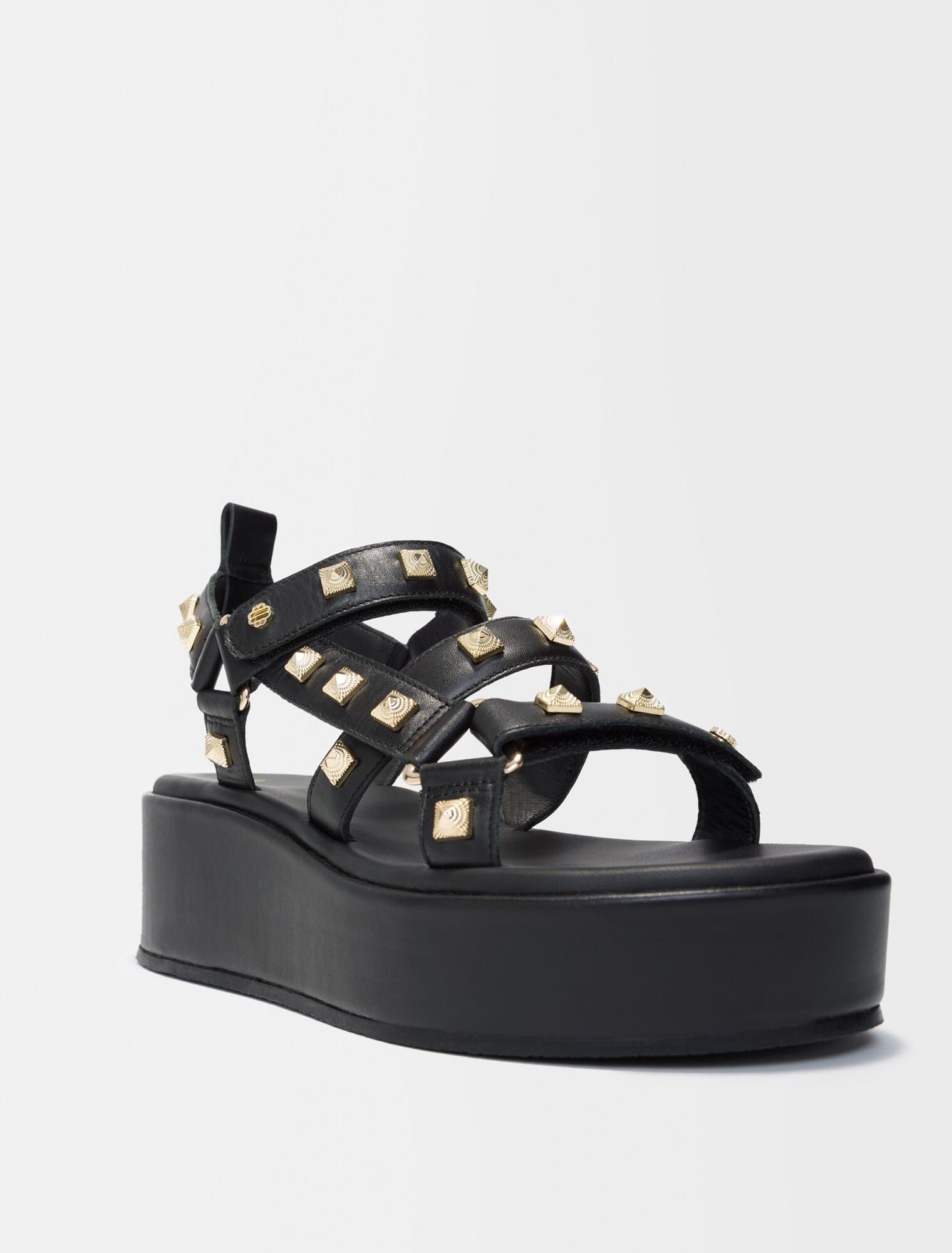 Studded Platform Sandals