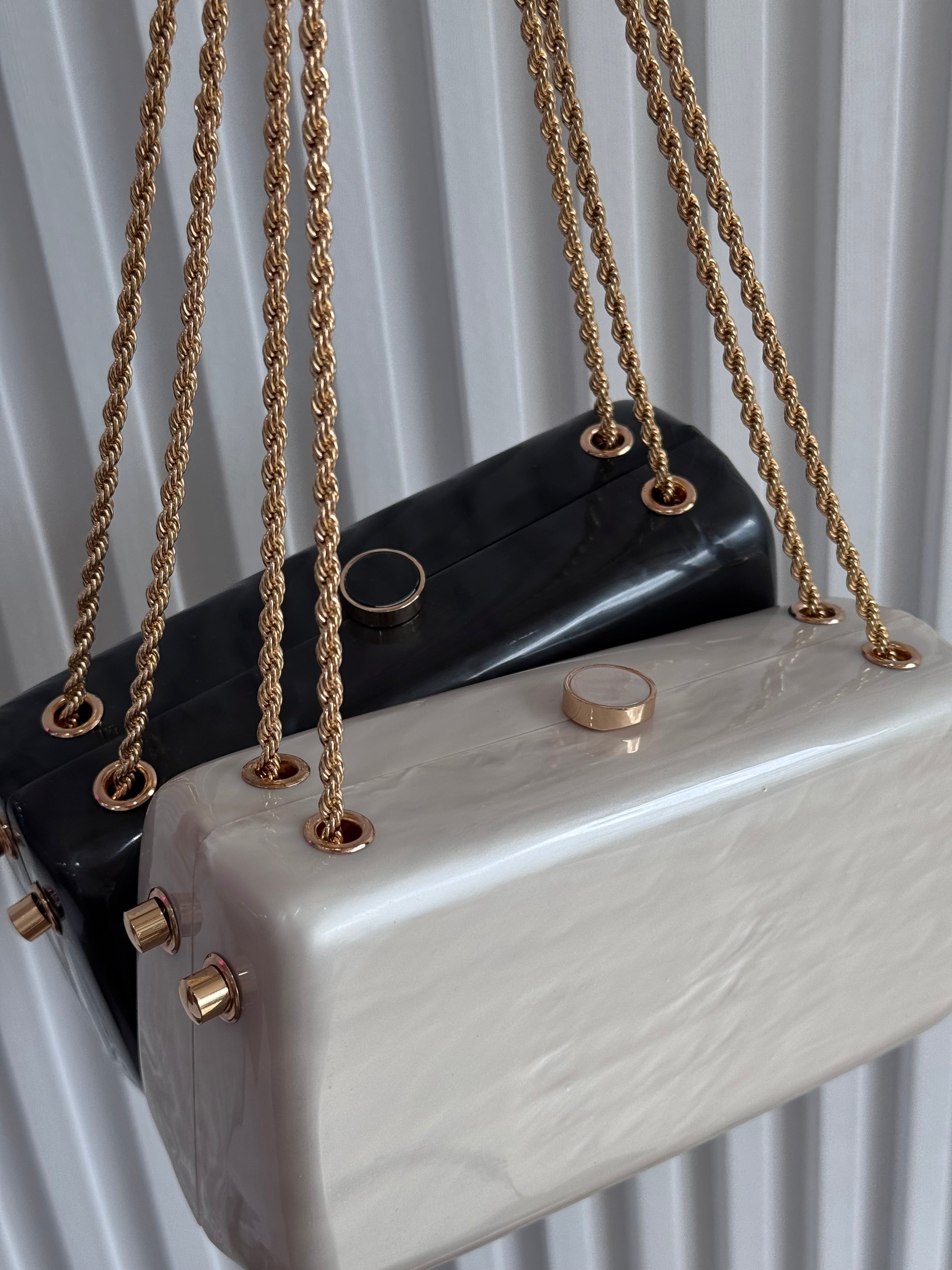 Chain Acrylic Clutch
