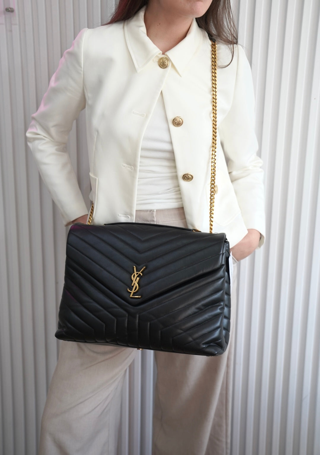 Loulou Large Quilted Bag