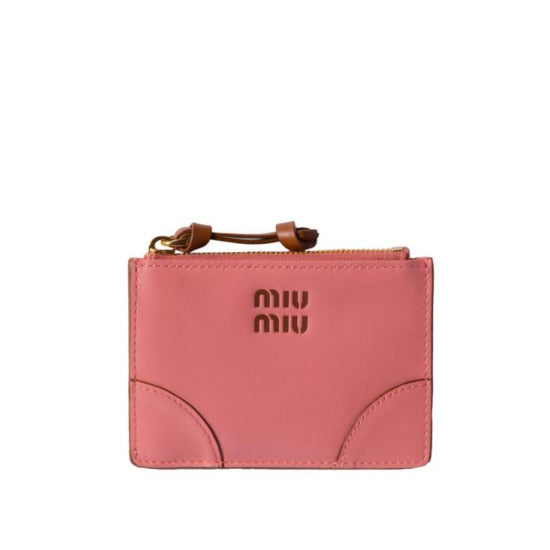 Debossed-logo Leather Wallet