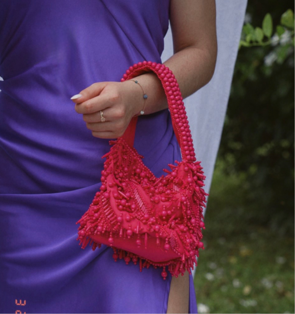 Small Meera Beaded Bag