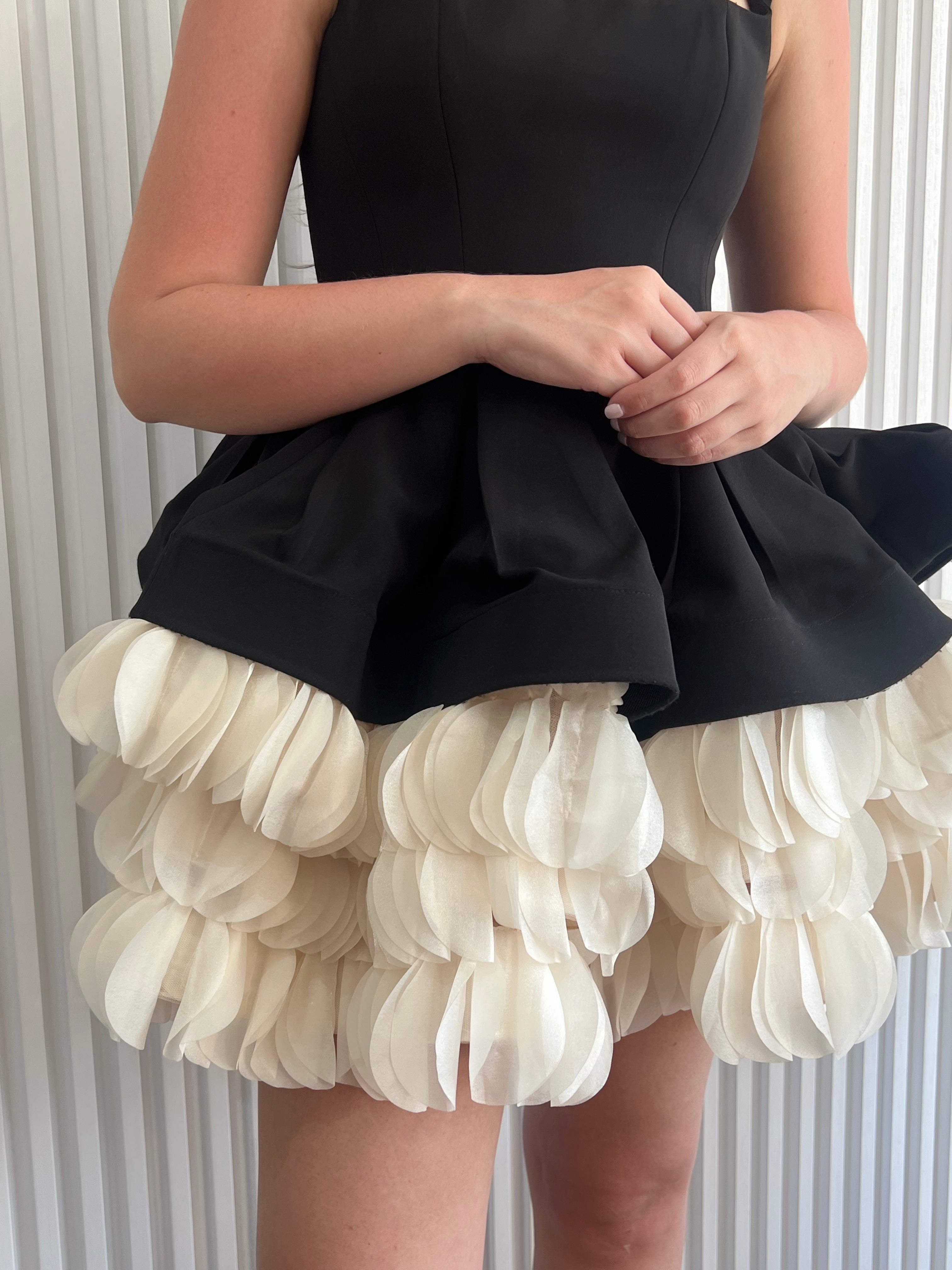 Catalina Peplum Mini Dress