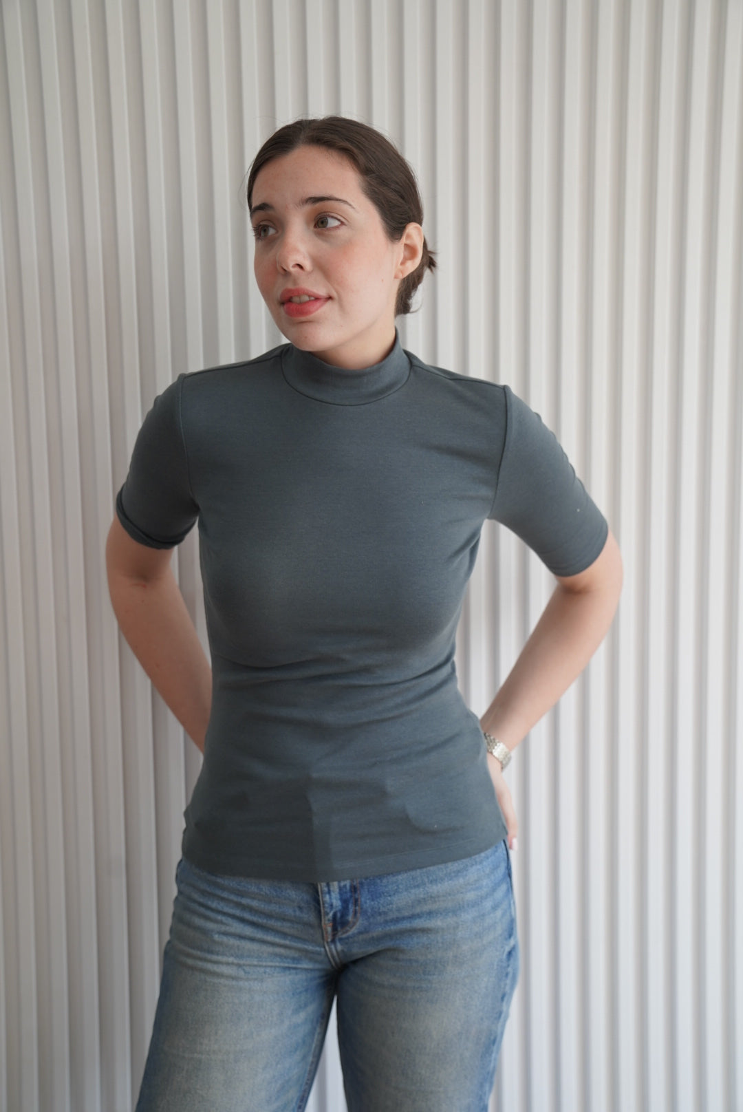 Mock Neck Shirt