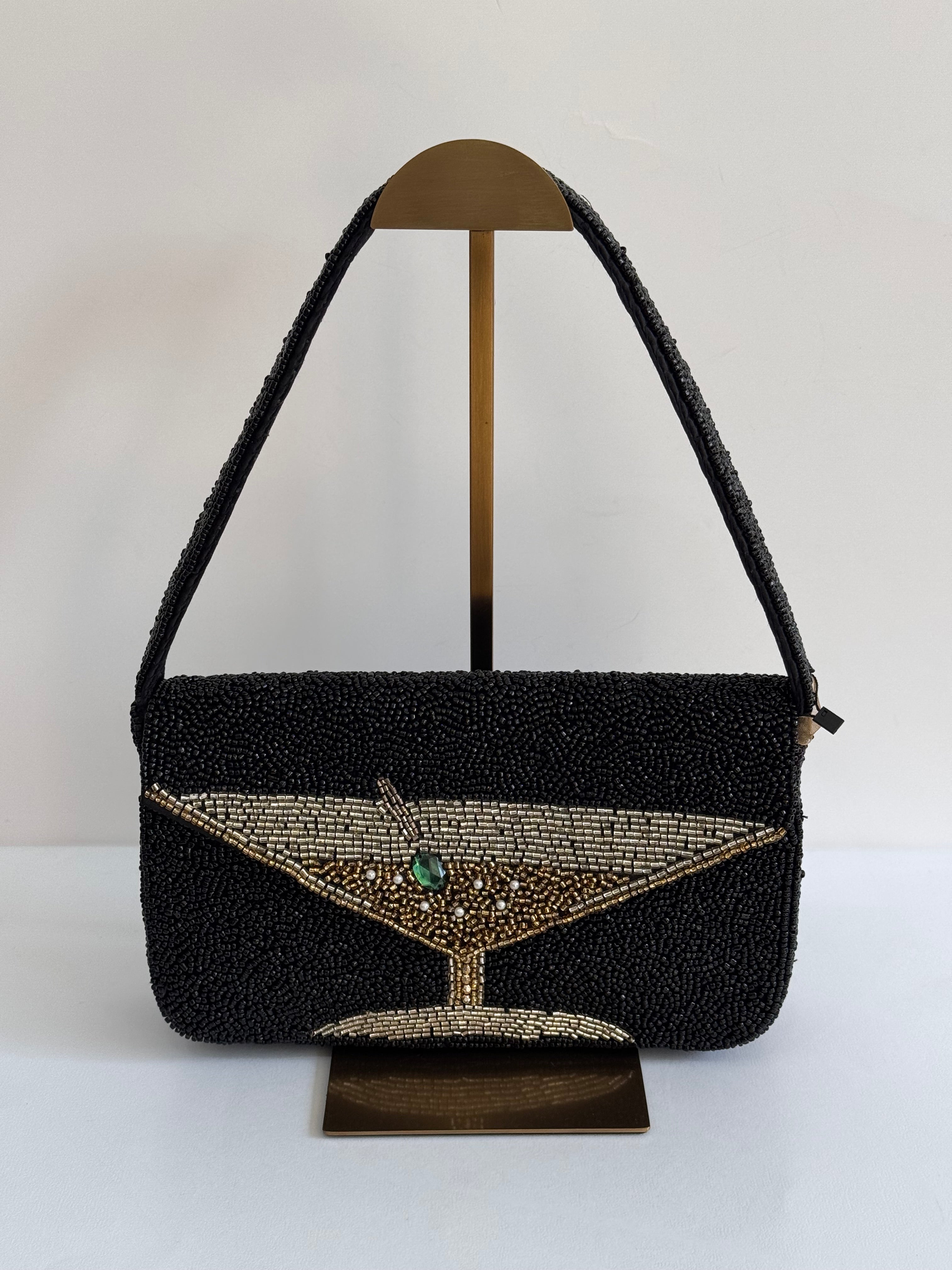 Martini Beaded Bag