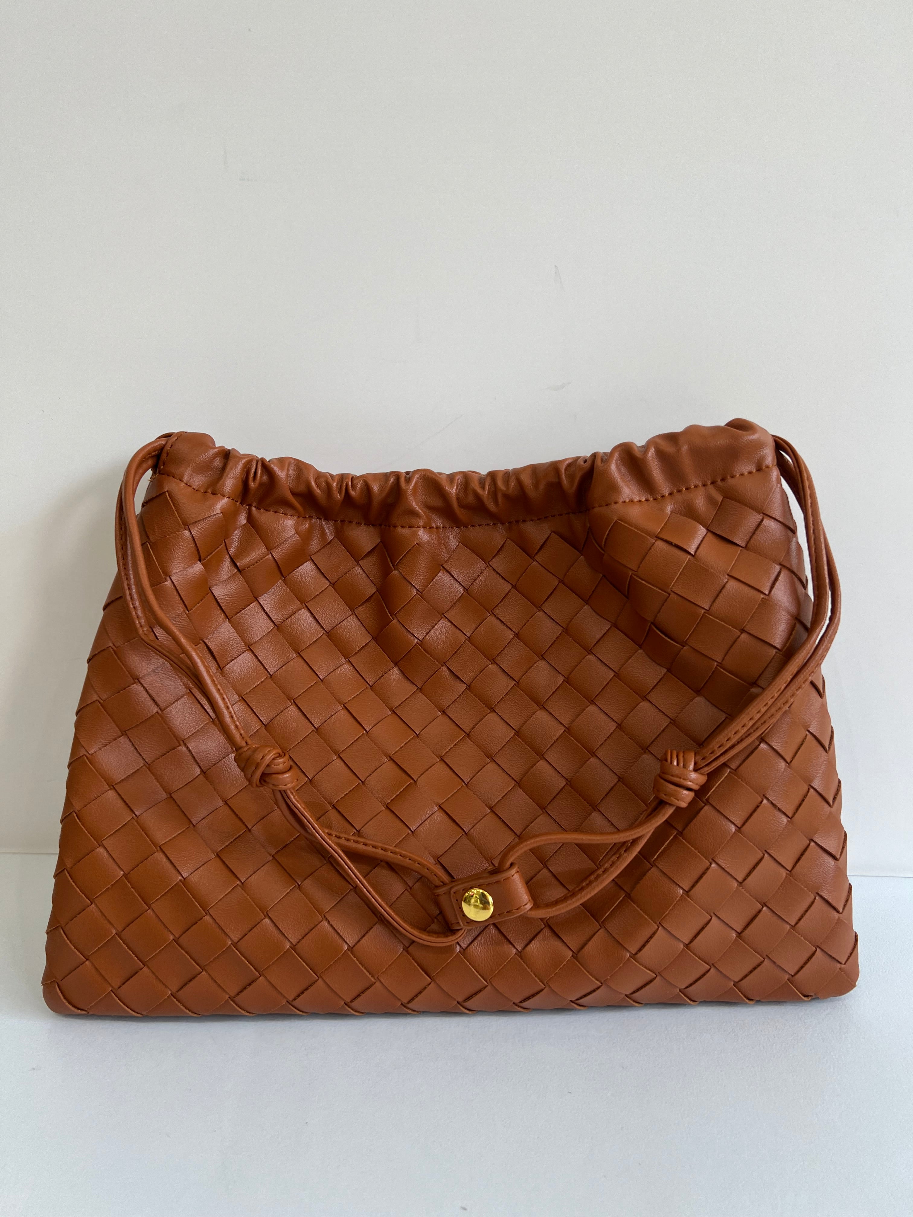 Woven Shoulder Bag