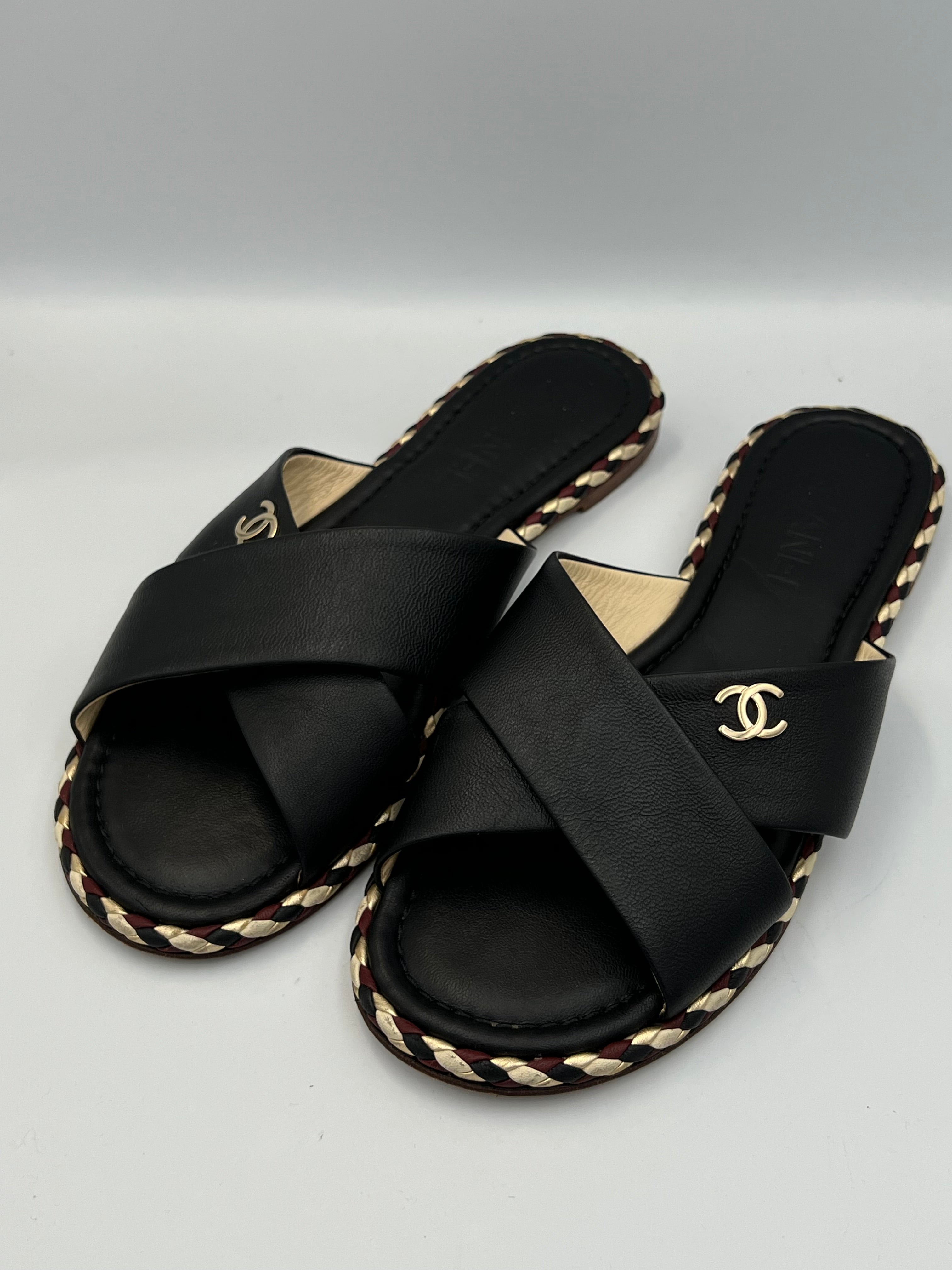 Braided Flat Sandals