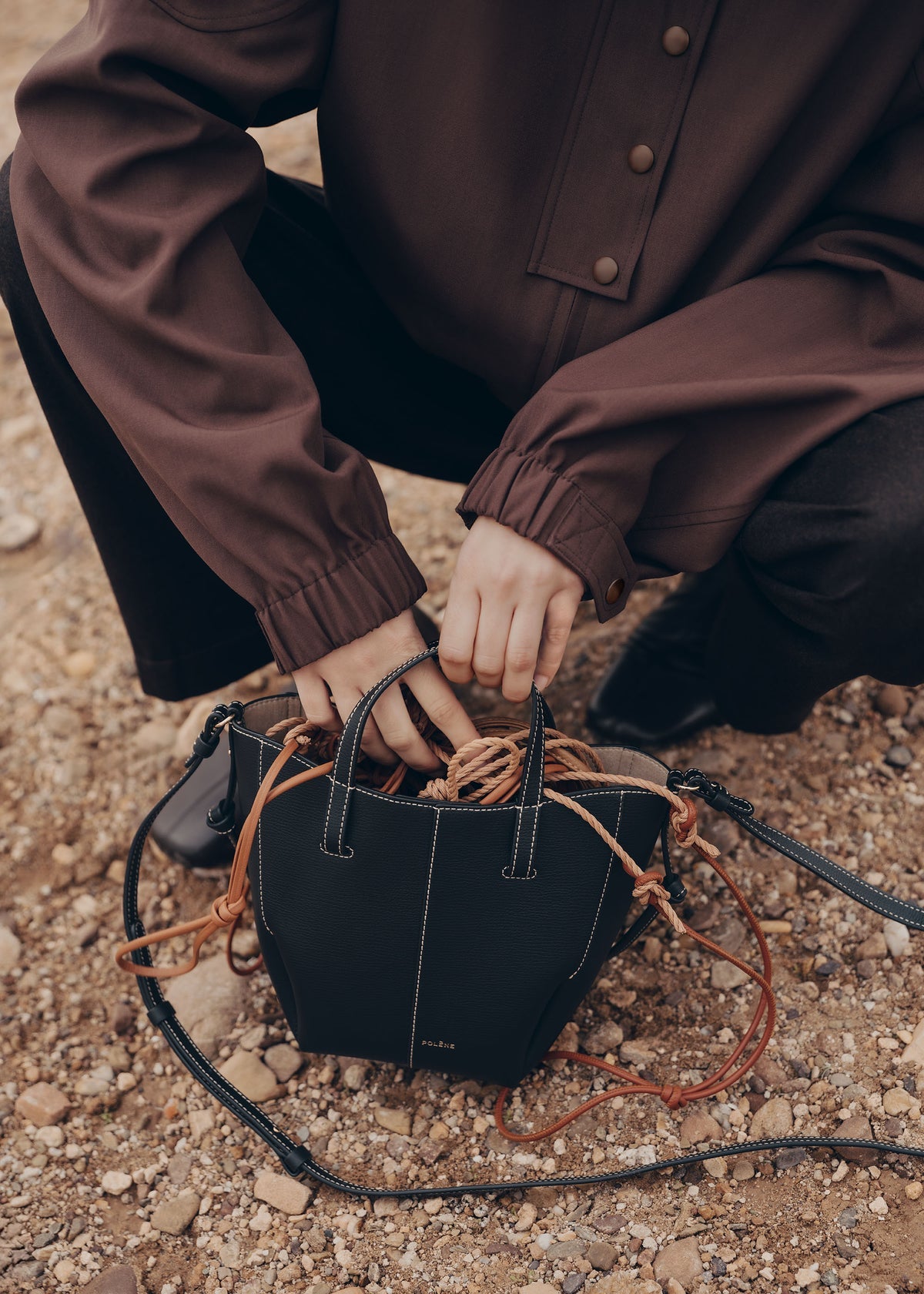 Cyme Tote Nano | Black