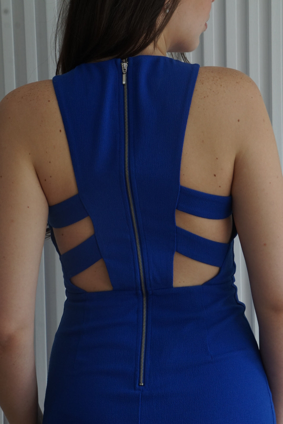 Back Cut Out Dress