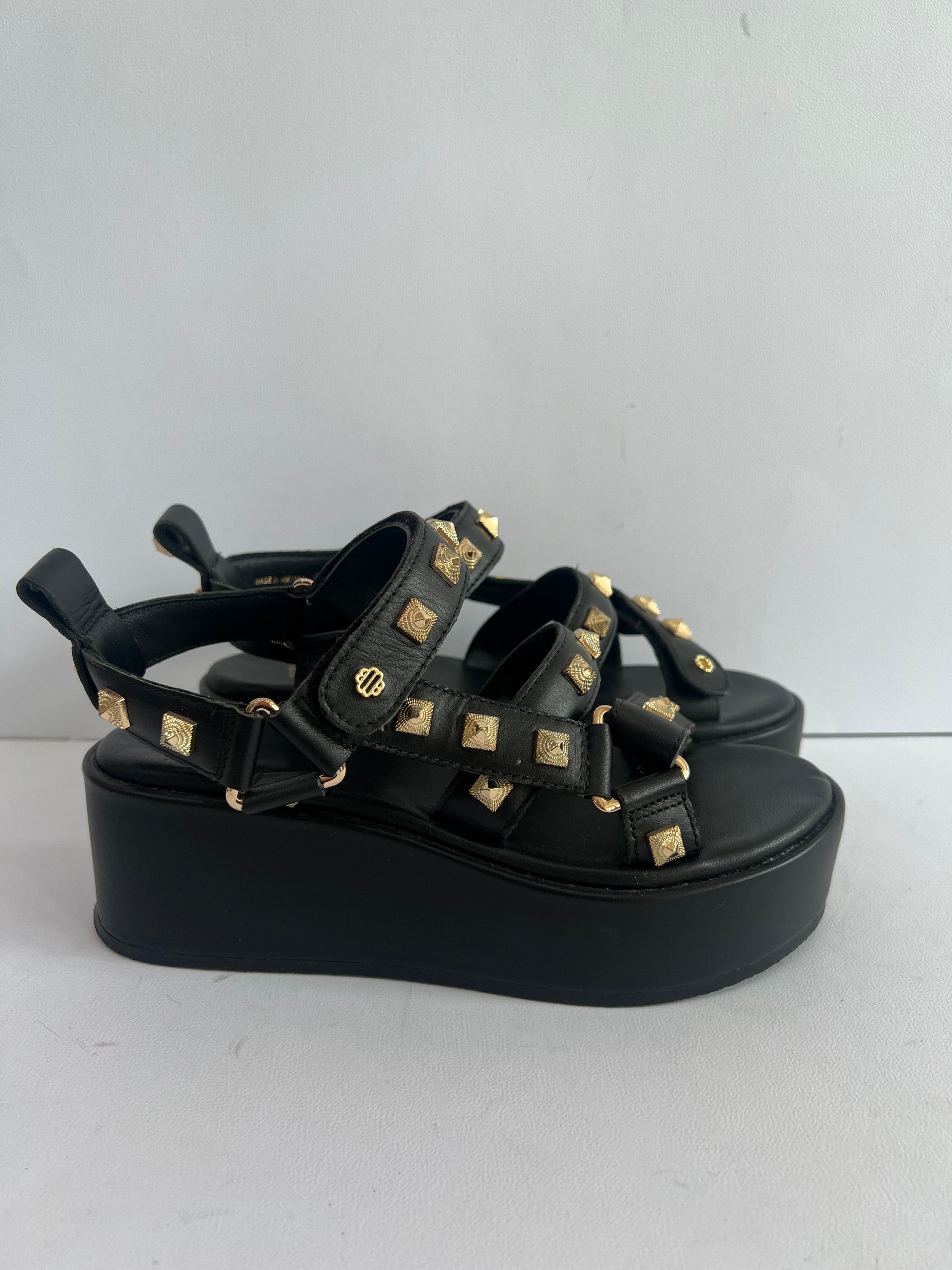 Studded Platform Sandals