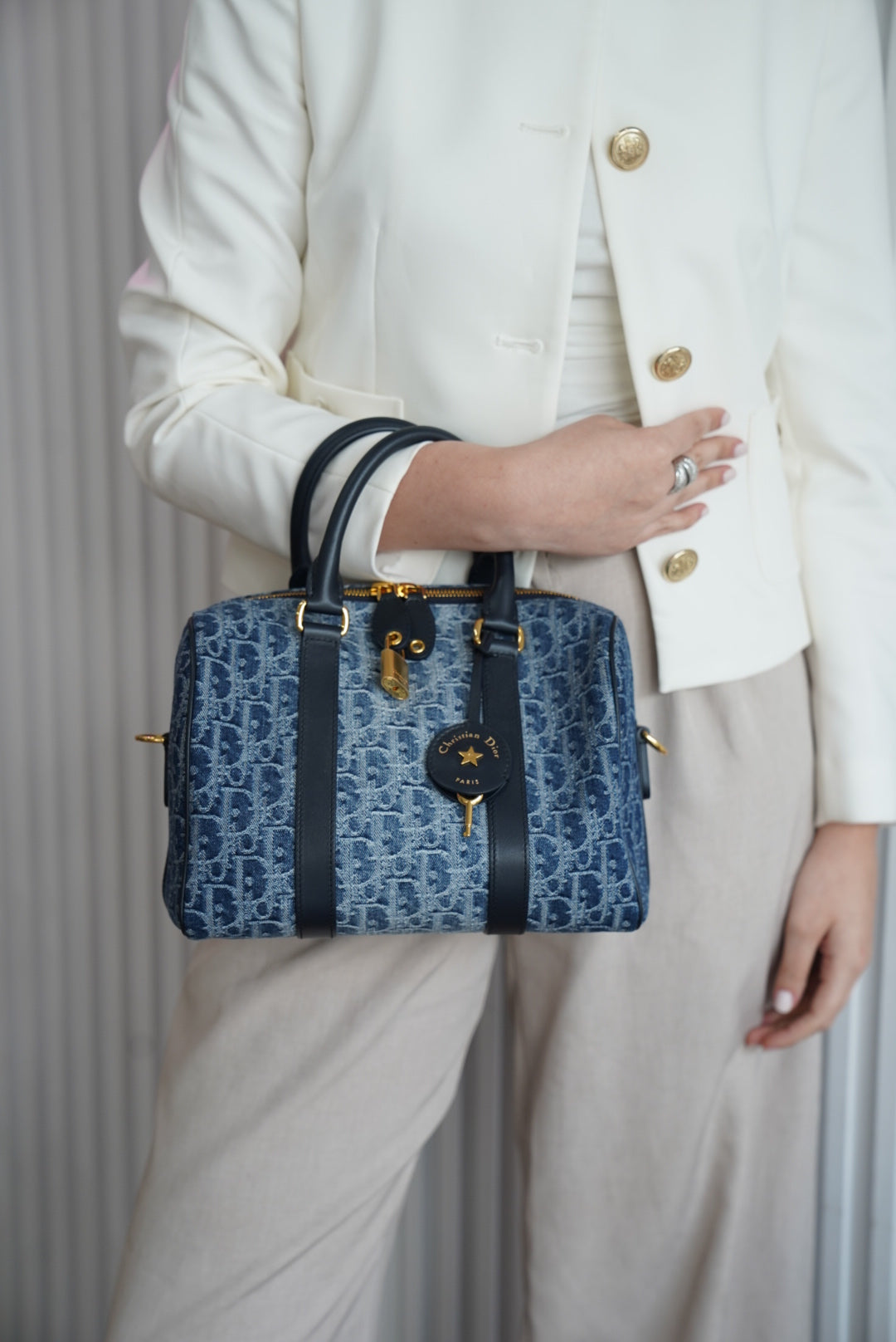 Groove 25 Blue Denim Bag