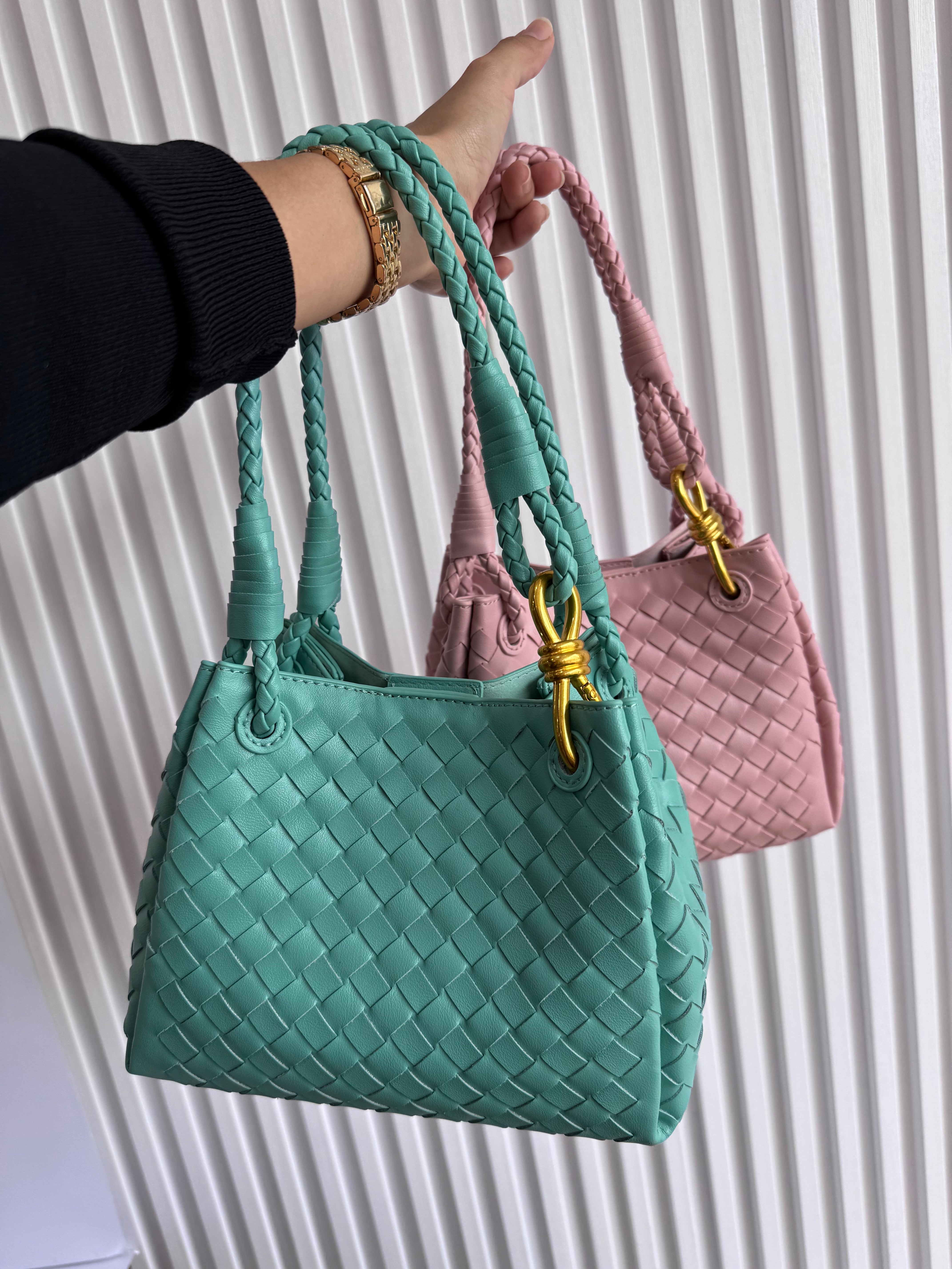 Whitney Small Woven Bag