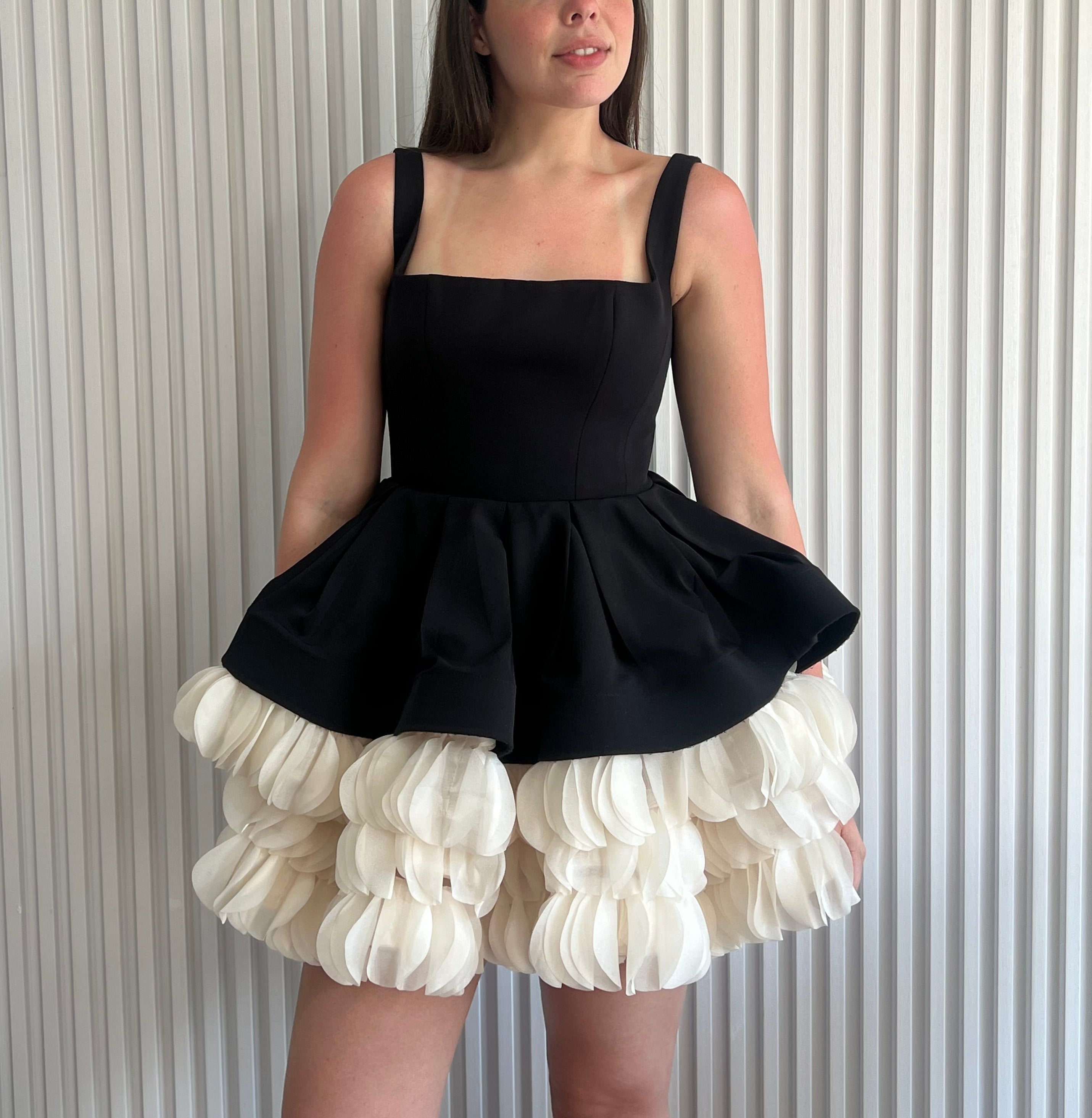 Catalina Peplum Mini Dress