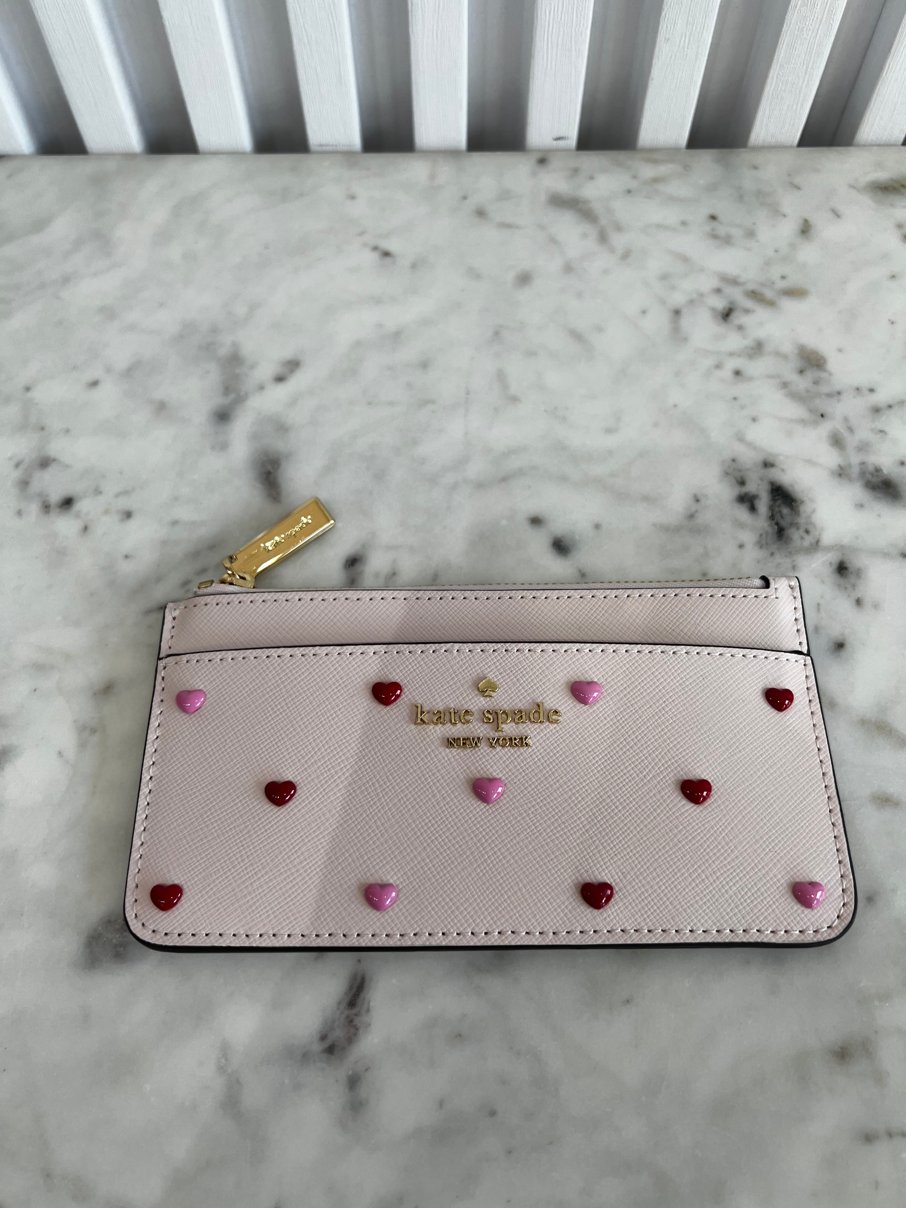 Madison Heart Studs Wallet