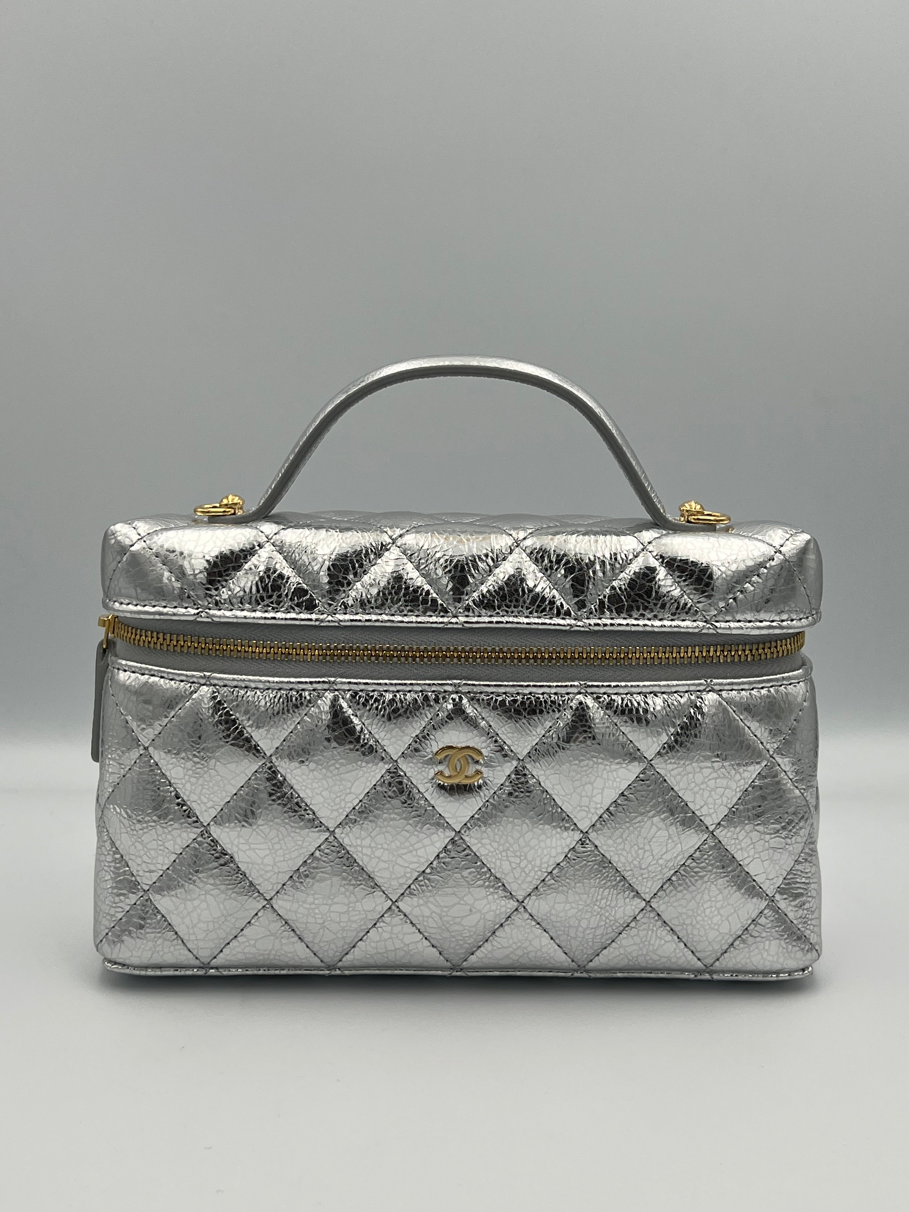 26X Top-Handle Vanity Bag Gold HW