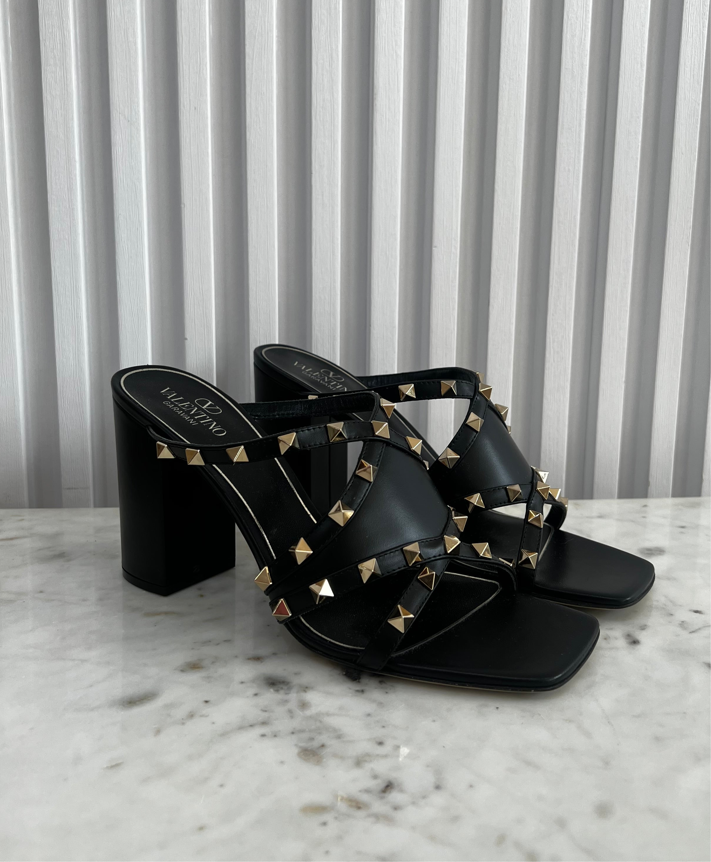 Rockstud Heeled Sandals