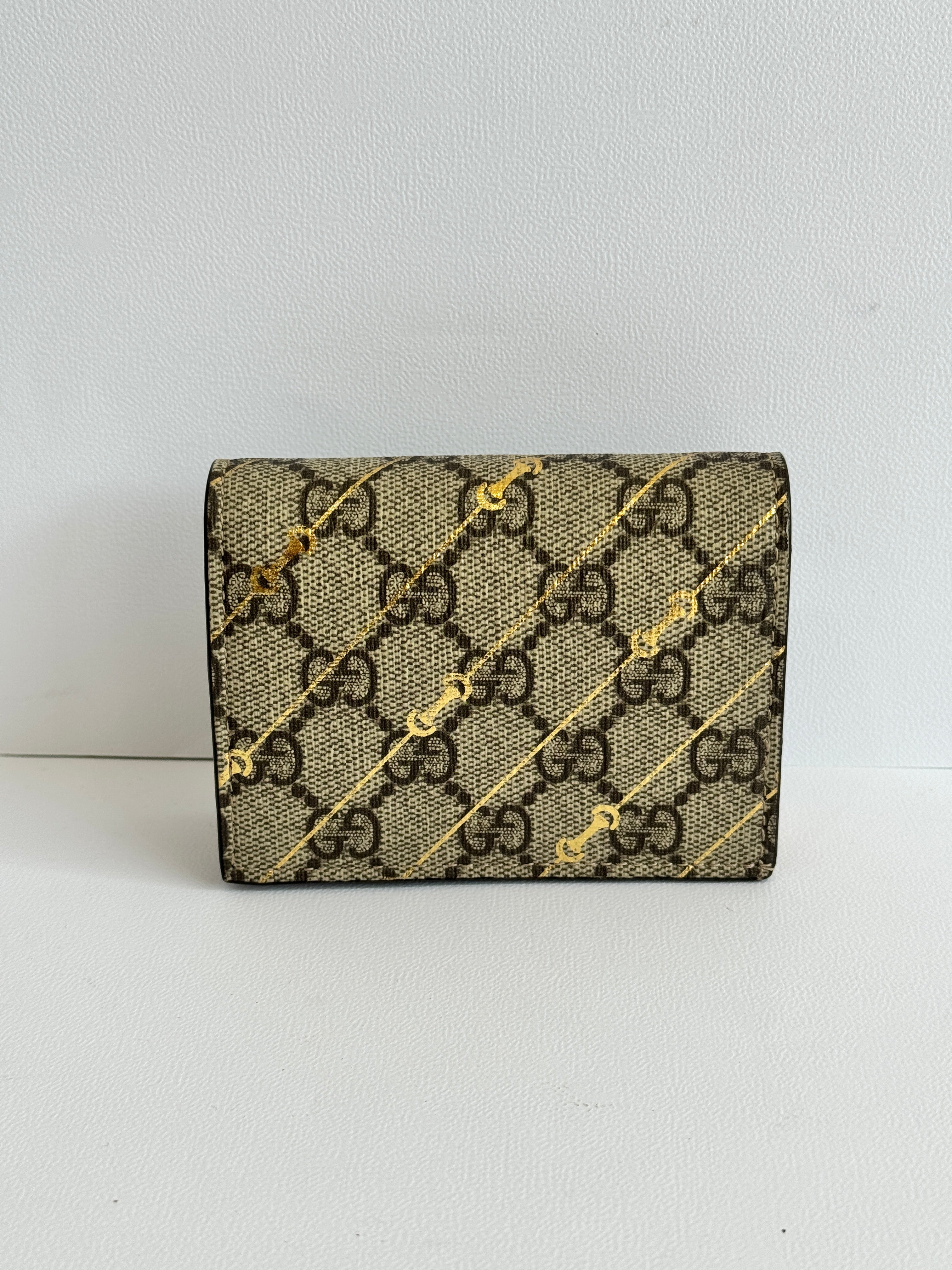 GG Supreme Bifold Mini Wallet