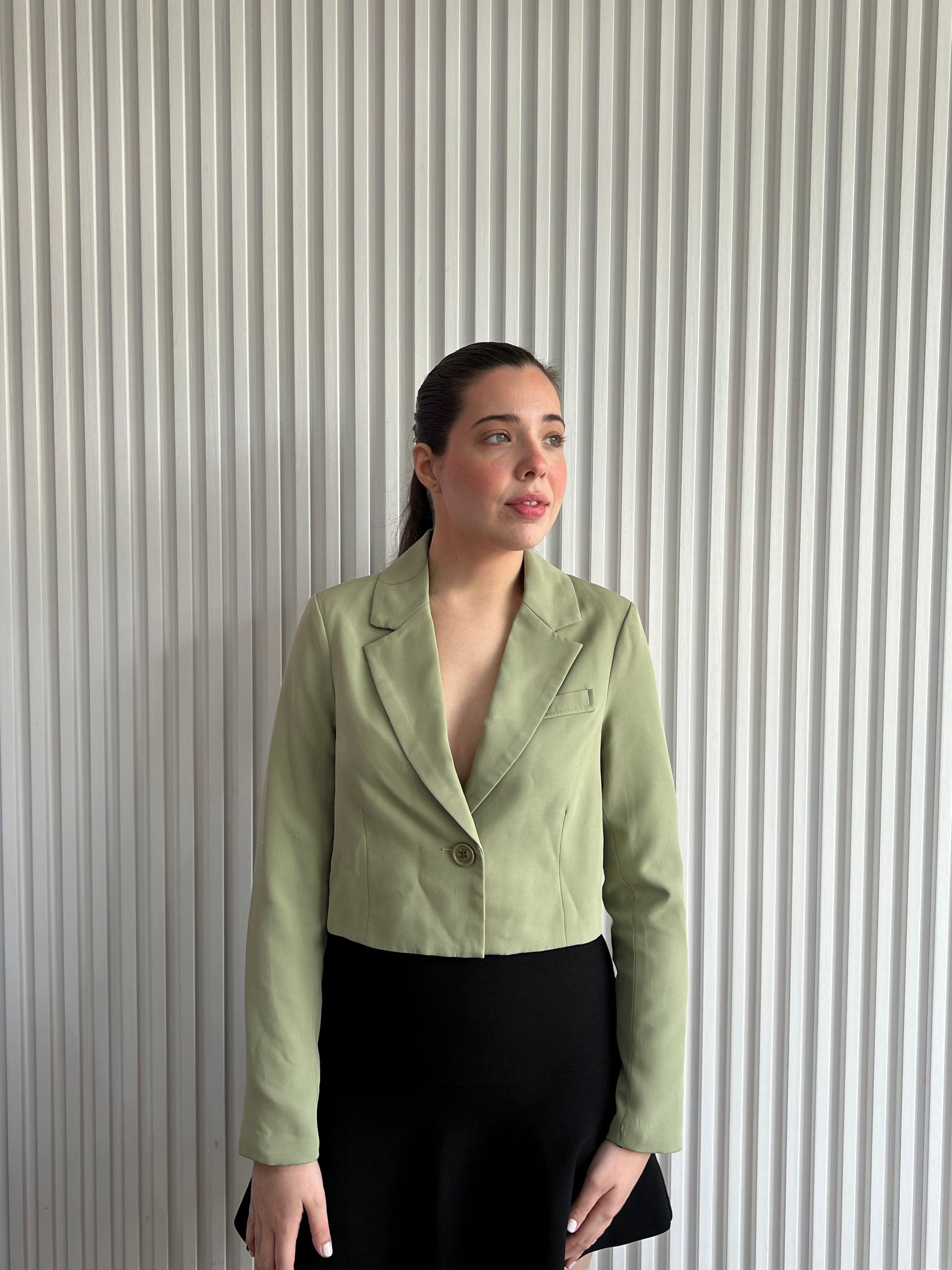 Cropped Blazer
