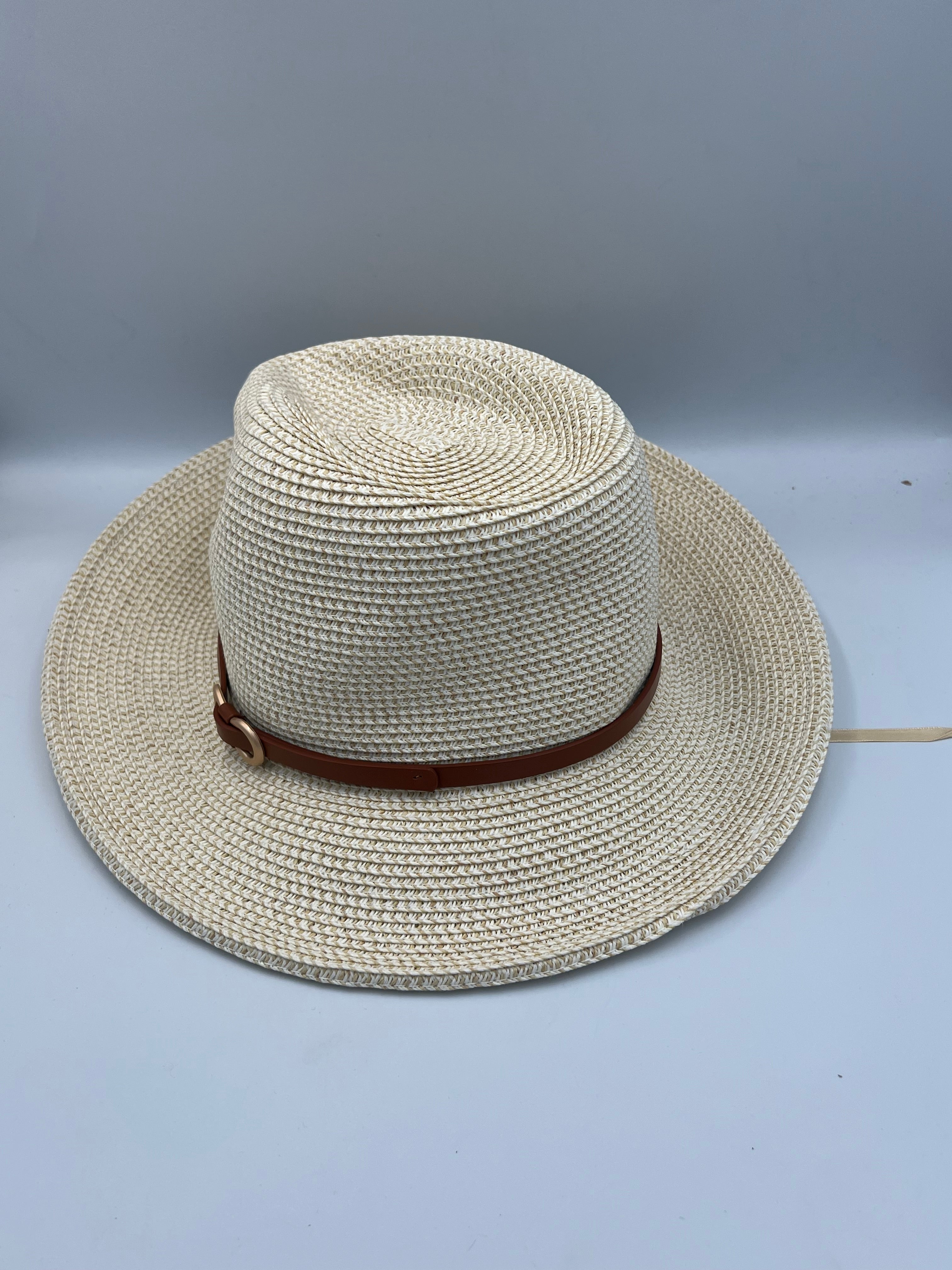 Straw Fedora Sun Hat