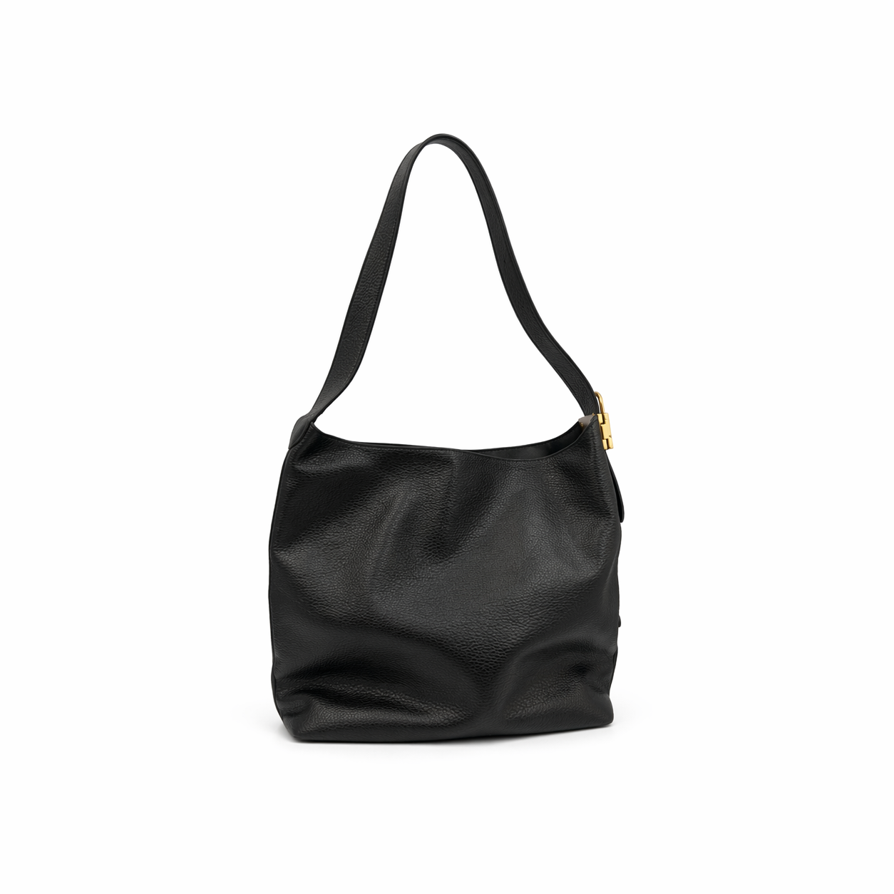 Medium Padlock Hobo Bag