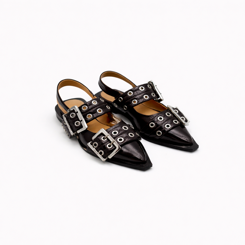 Buckle Ballet Flats