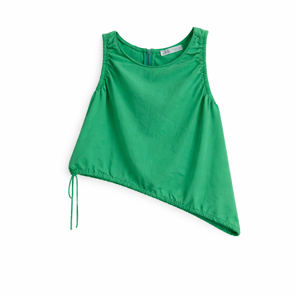 Assymetric Ruched Top