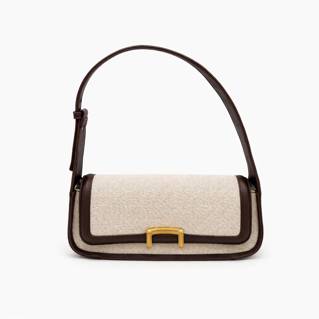 Canvas Flap Shoulder Bag