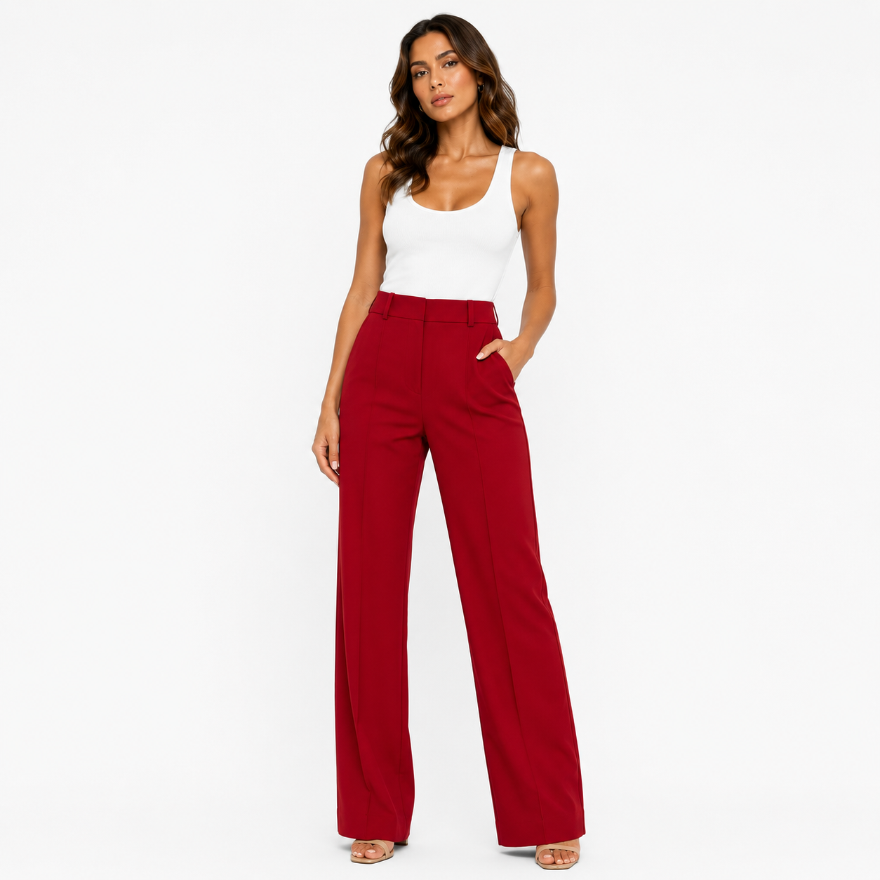 High-waisted Pants