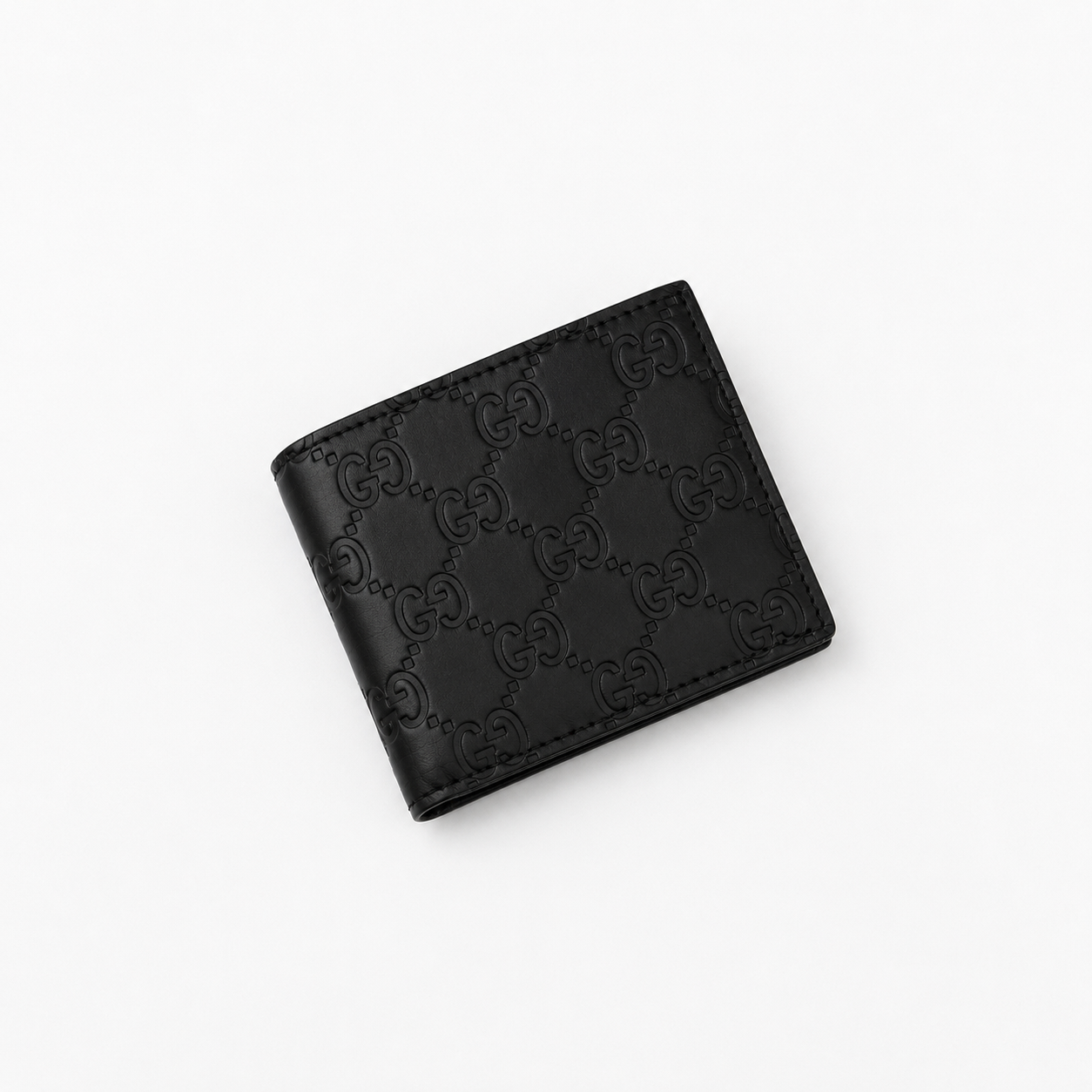 GG Embossed Bifold Wallet