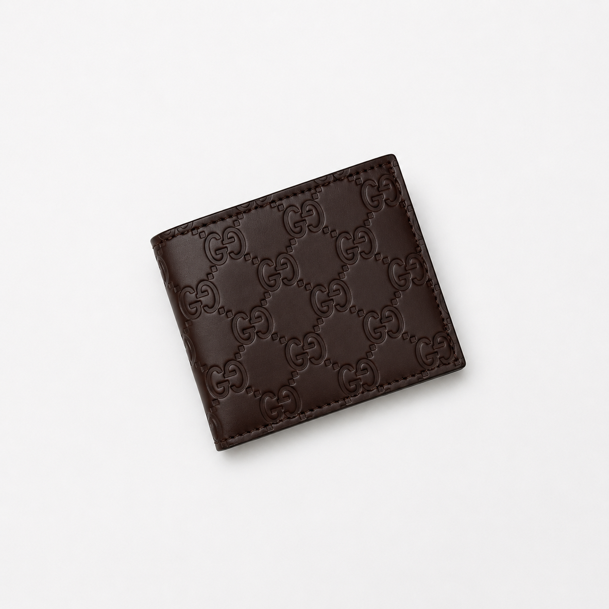 GG Embossed Bifold Wallet