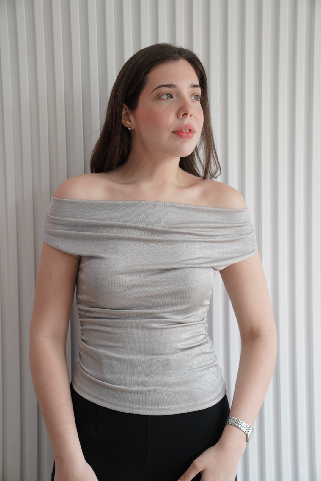 Glow Off-Shoulder Top