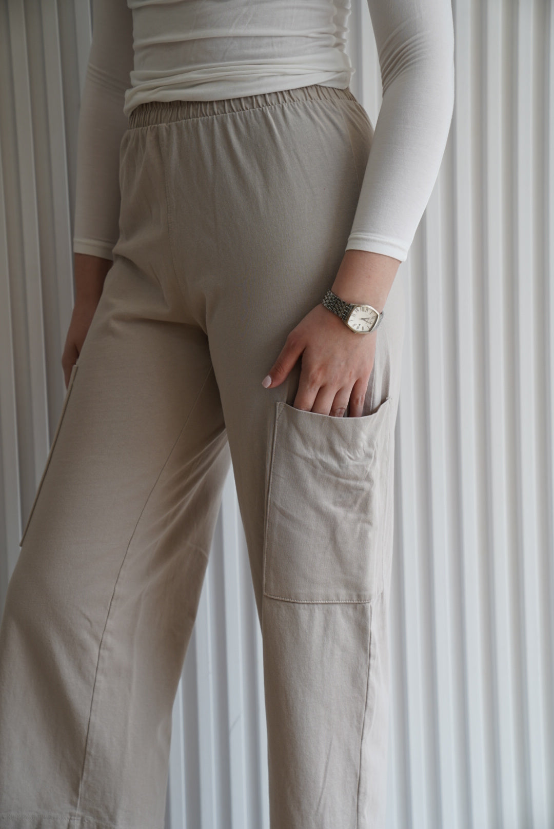 Cargo Sweat Pants