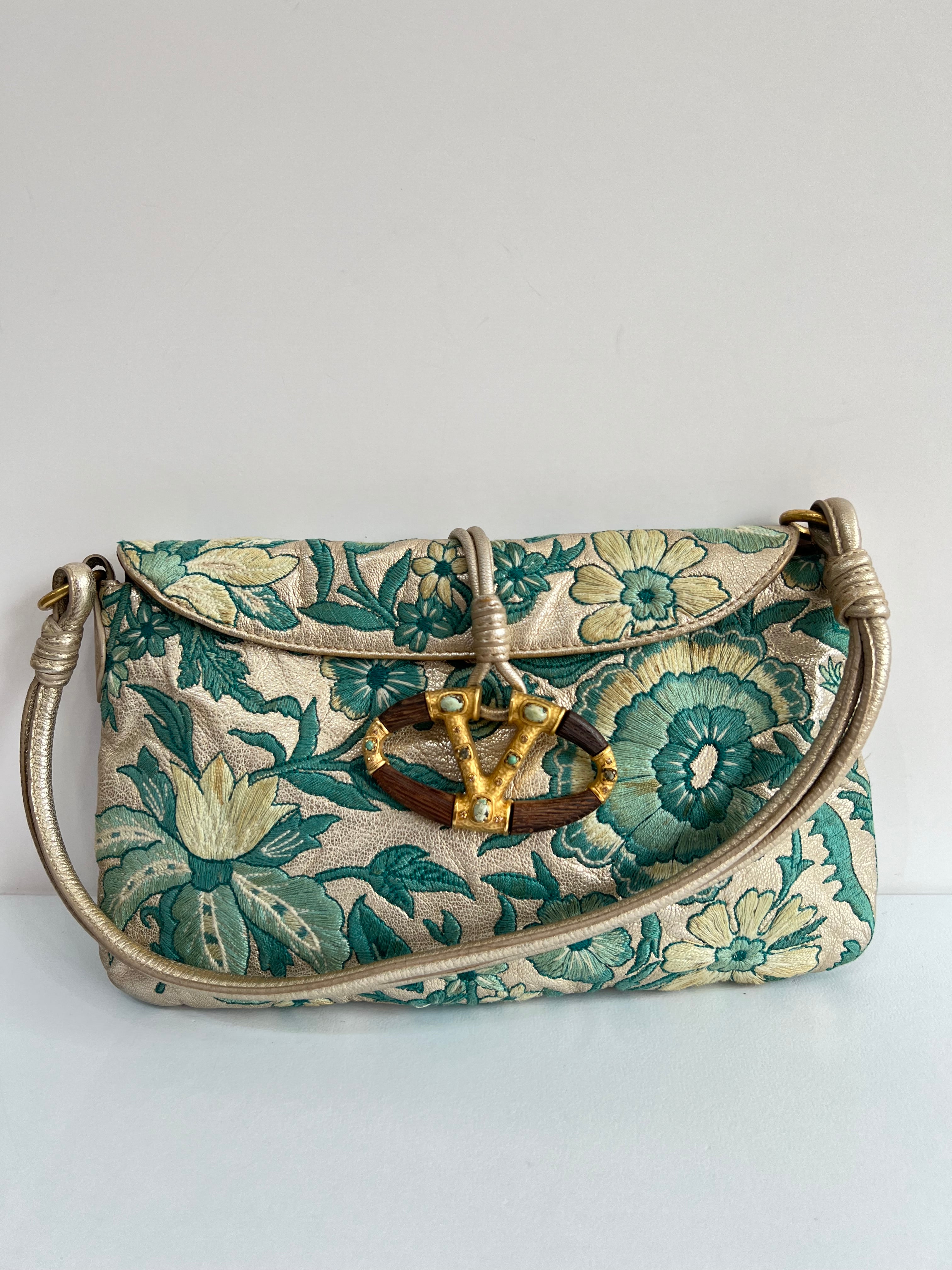 Vintage Shoulder Floral Bag