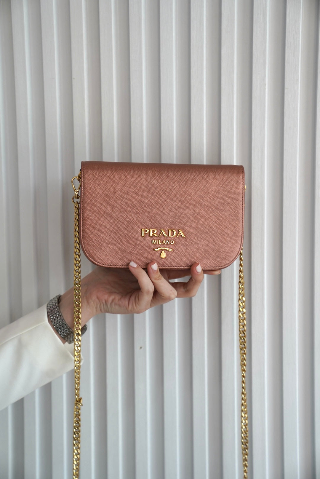 Metallic Crossbody Bag