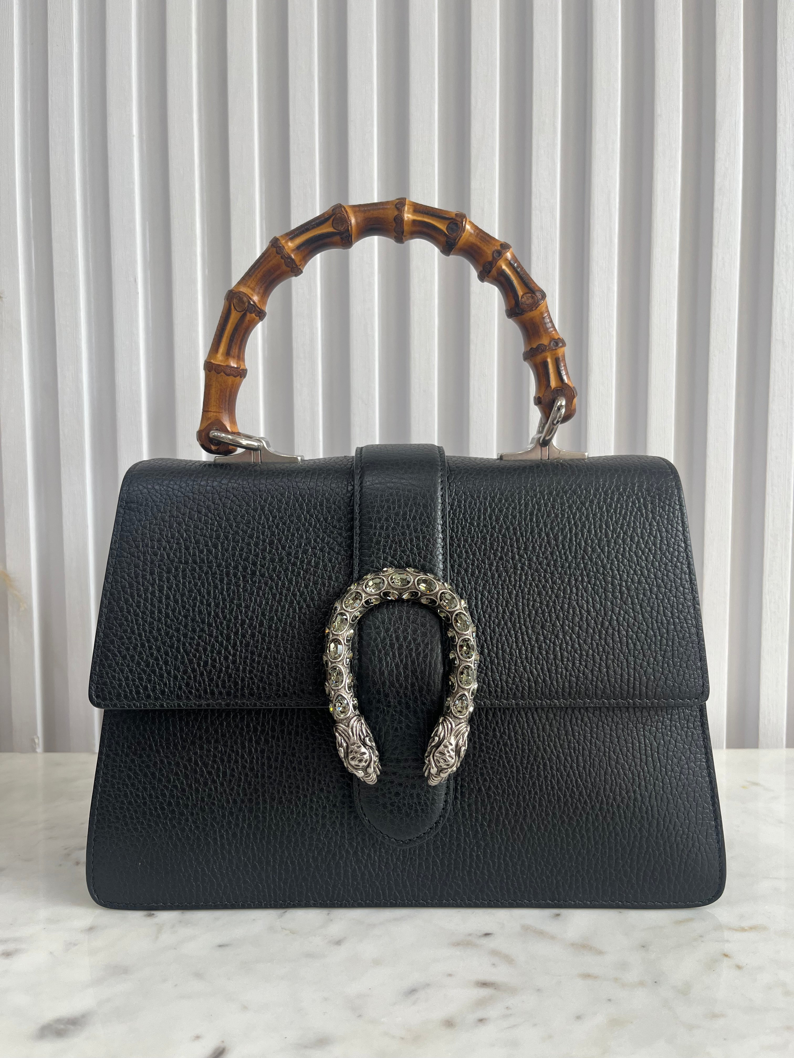Dionysus Bamboo Top Handle Bag