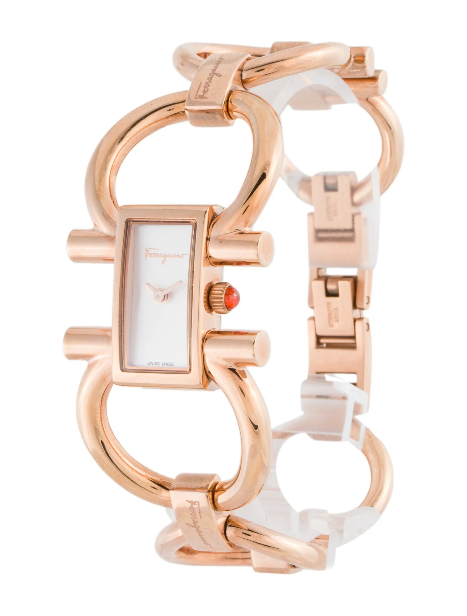Double Gancini Bracelet Watch