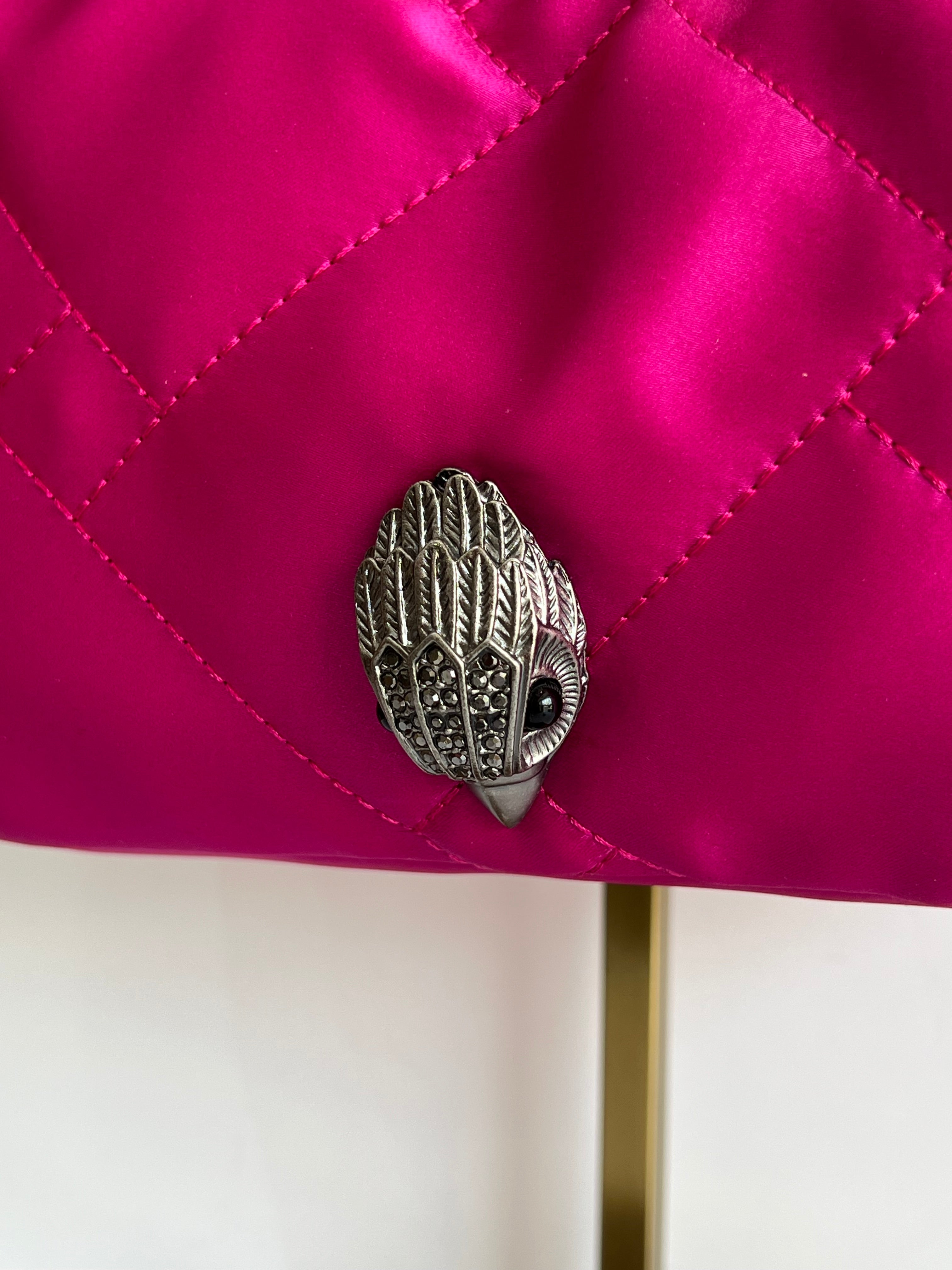 Nylon Shoulder Bag Fucsia