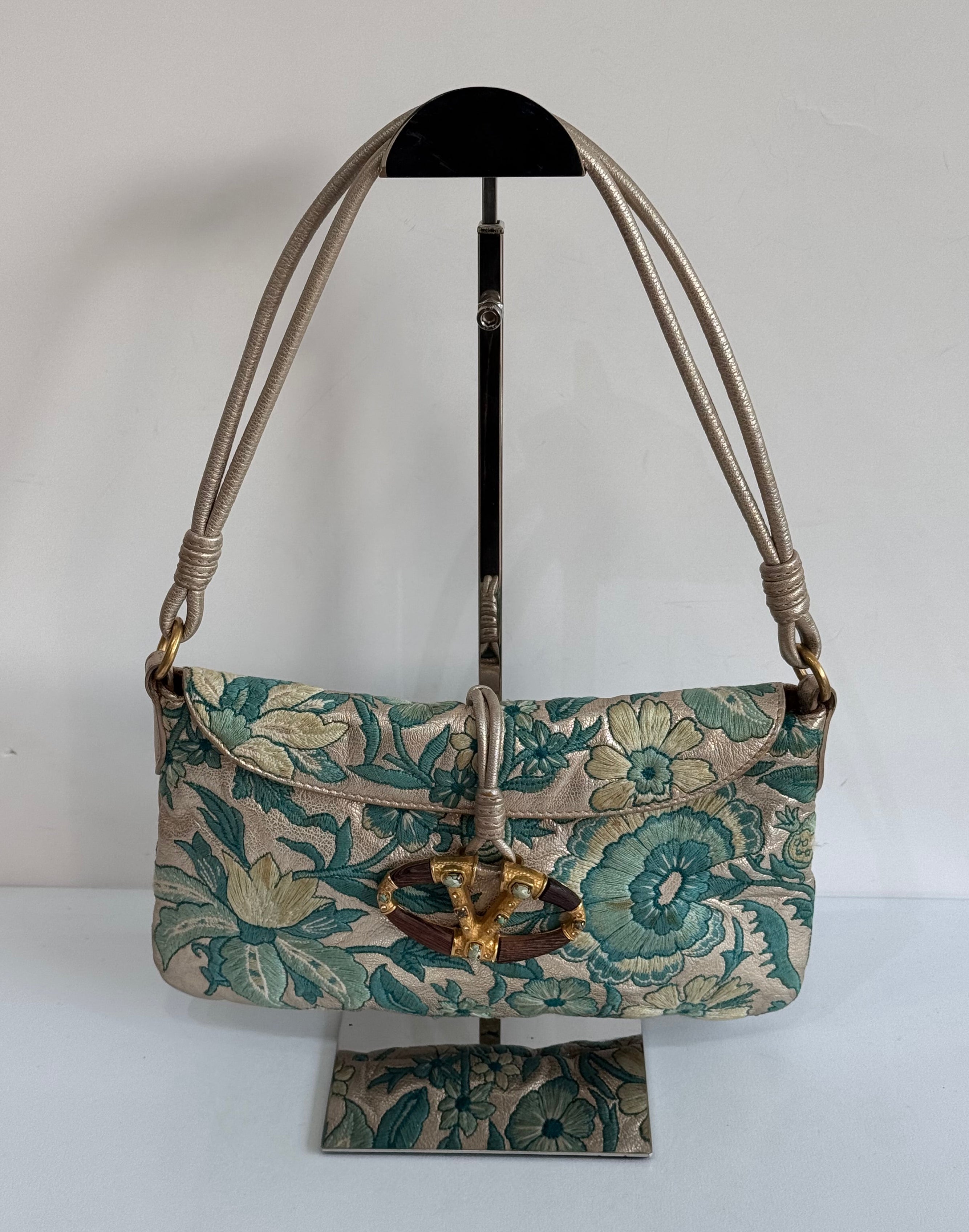 Vintage Shoulder Floral Bag