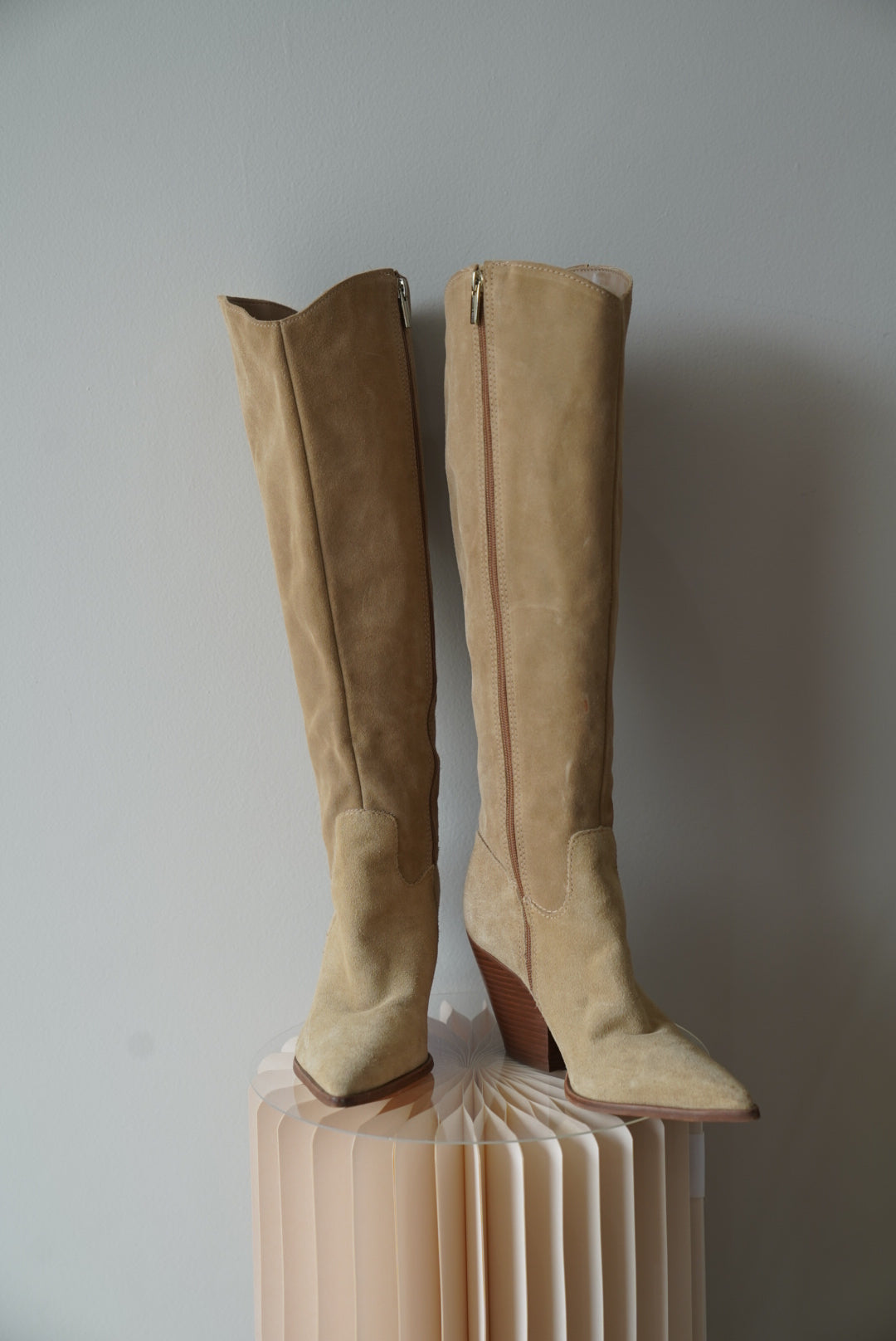Over the Knee Suede Boots