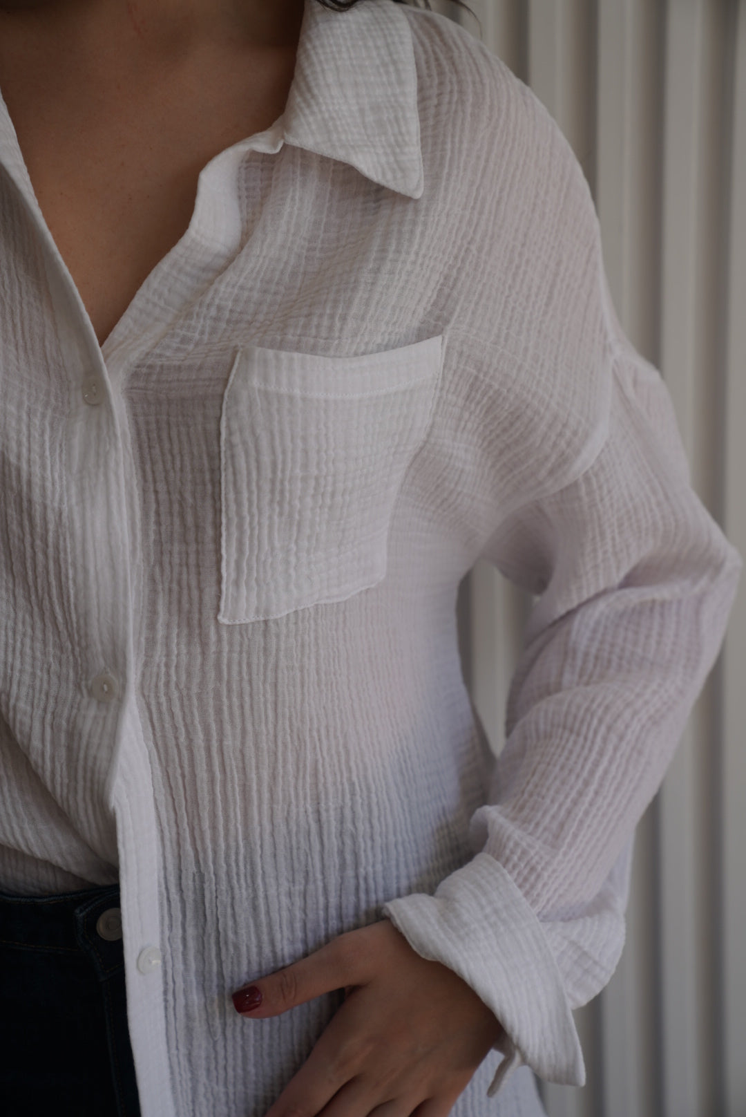 Oversized White Shirt