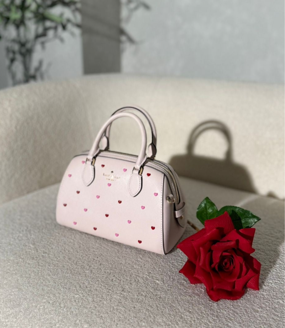 Madison Heart Studs Small Bag