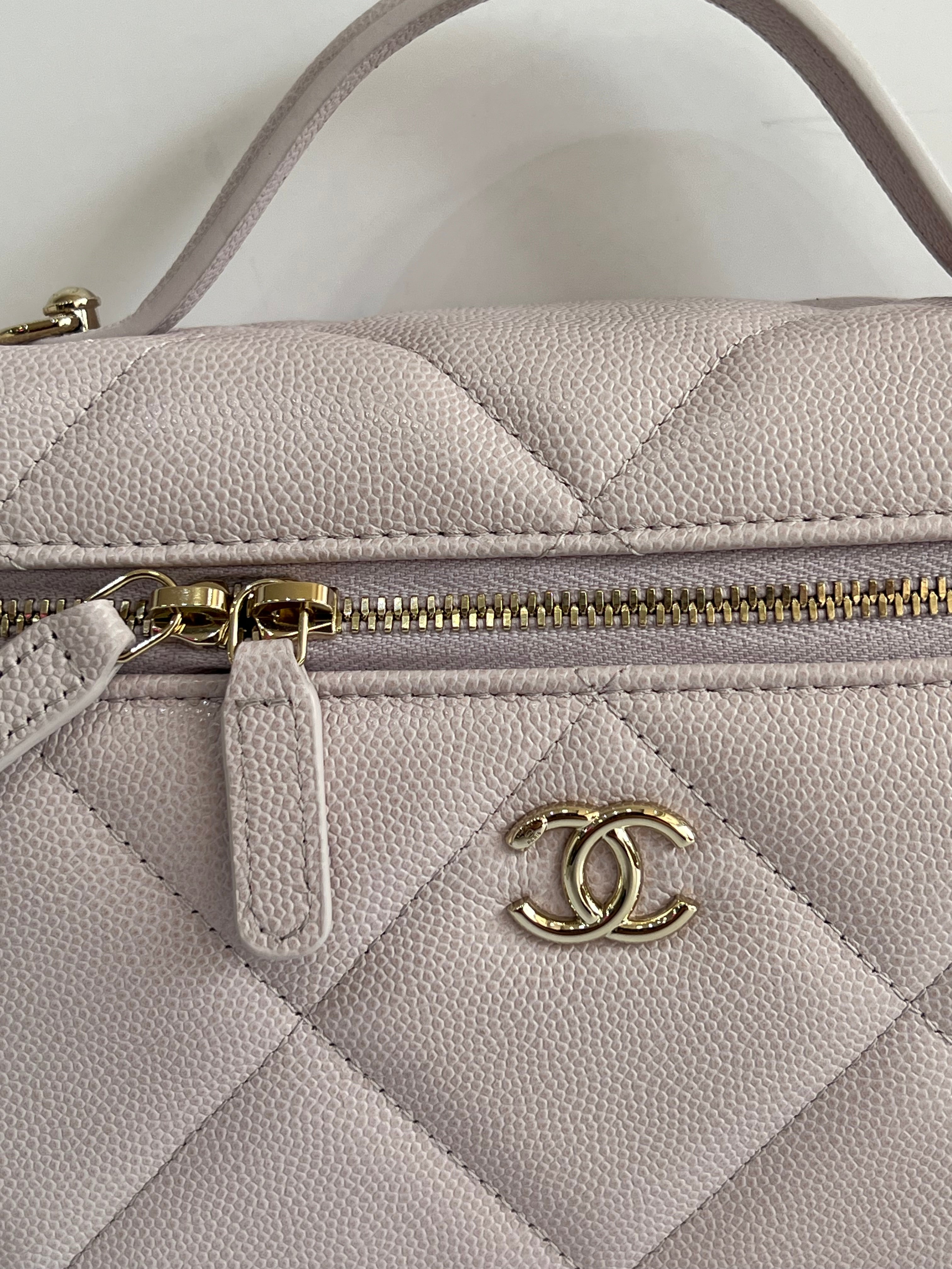 Top Handle Slim Vanity Bag