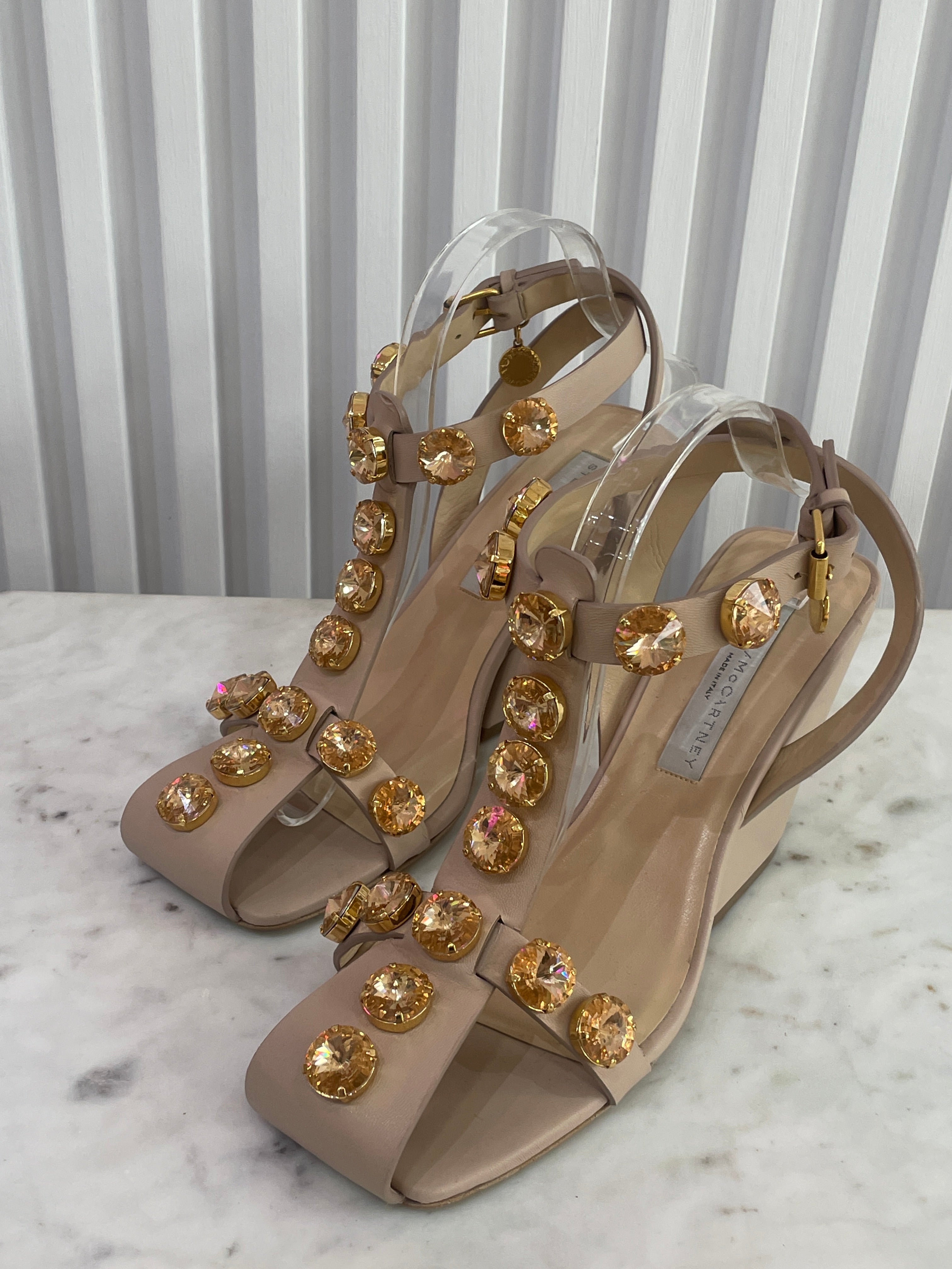 Studded Platform Heels