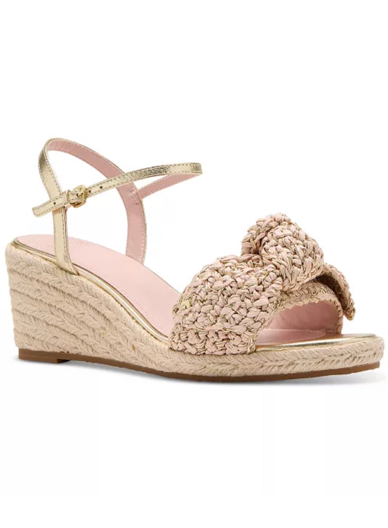 Raffia Espadrille Wedge Sandals